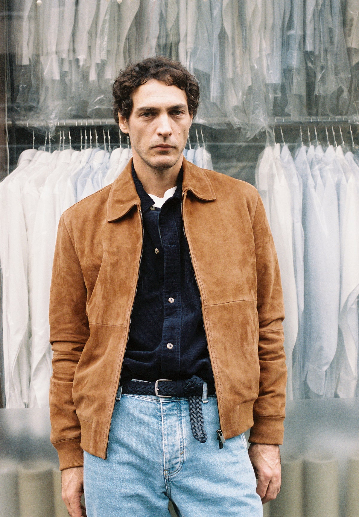CARDIGAN BOMBER DE CAMURÇA