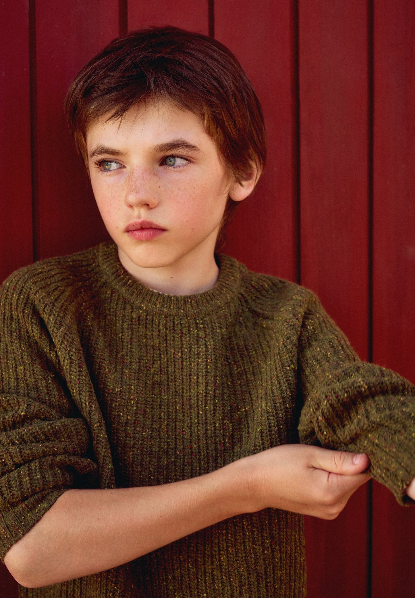 SWEATER LÃ PORMENOR CORES