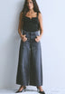 JEANS CULOTTES COM TACHAS