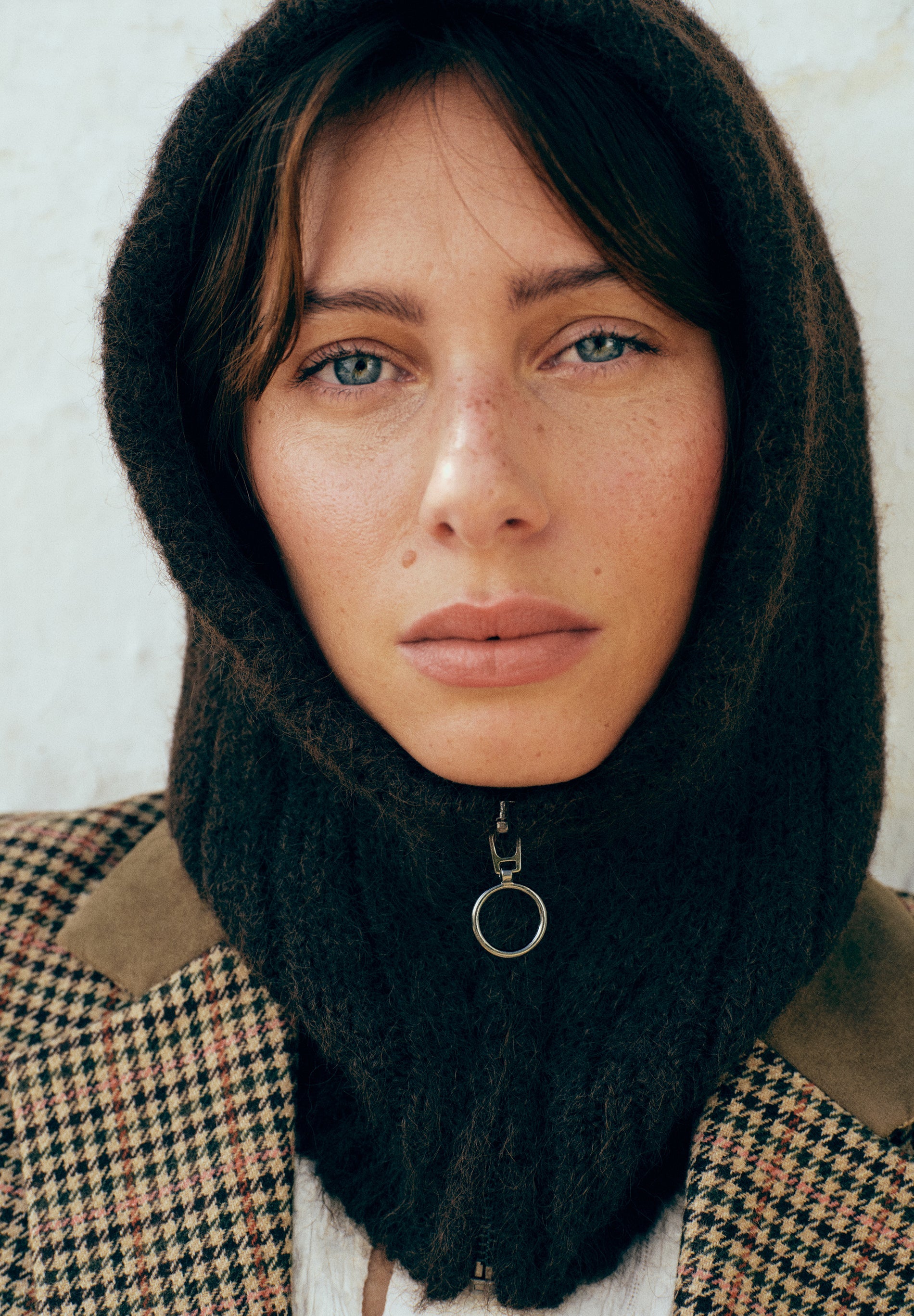 BALAKLAVA DE MALHA COM ZIP