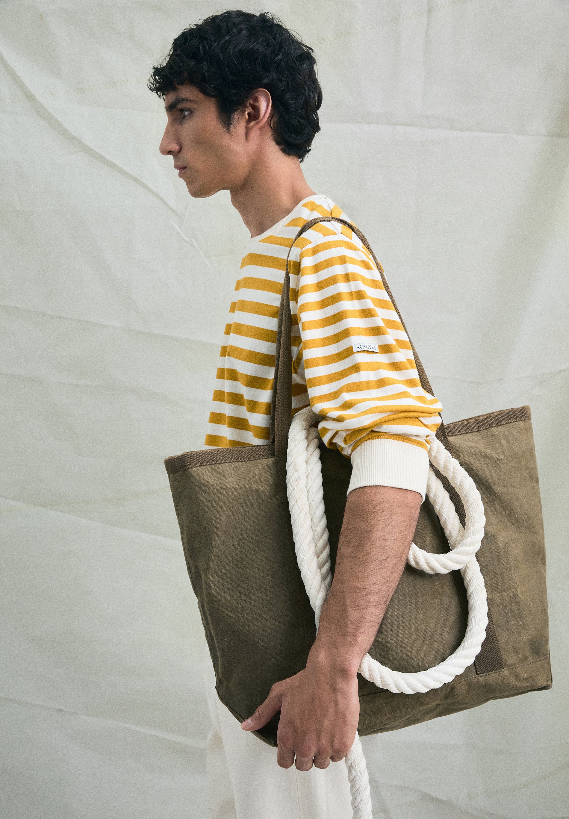 SCMIXEDSTRIPED LS TEE