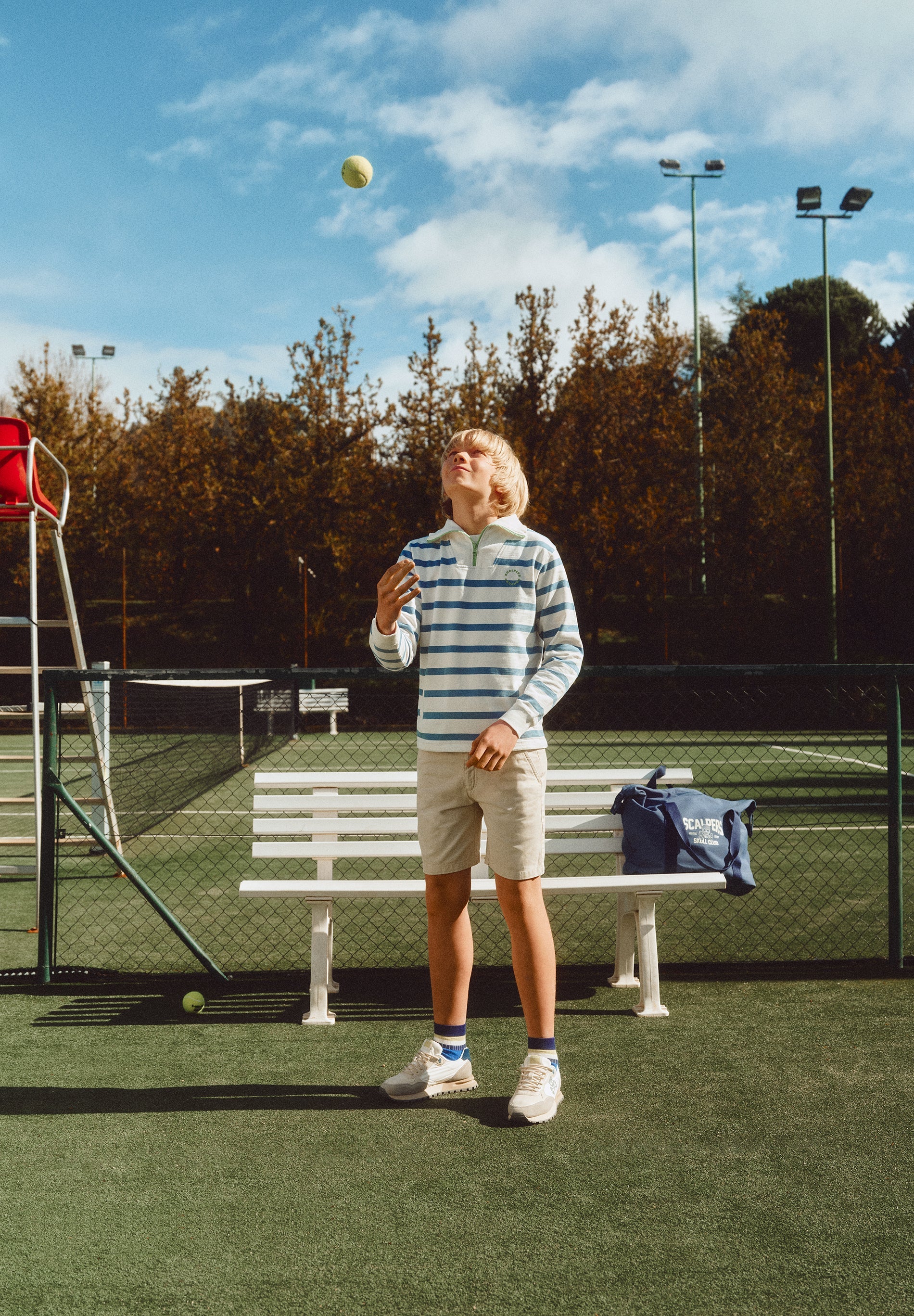 CALÇÕES BERMUDA DE ALGODÃO ORGÂNICO