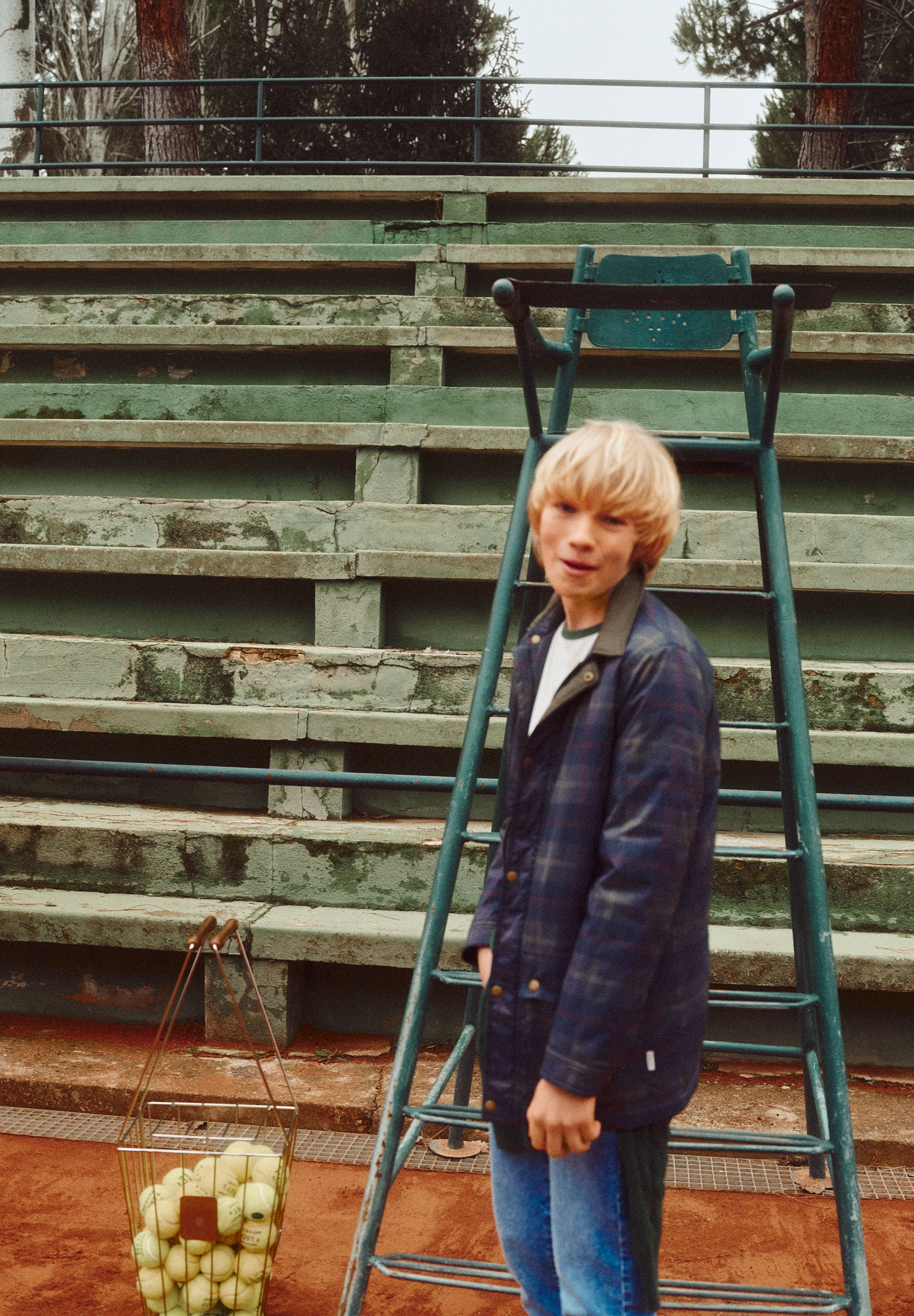 CARDIGAN ENCERADO XADREZ