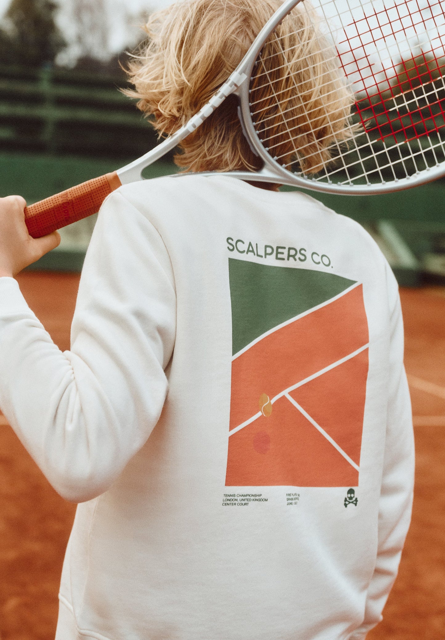 SWEATSHIRT PADRÃO TÉNIS