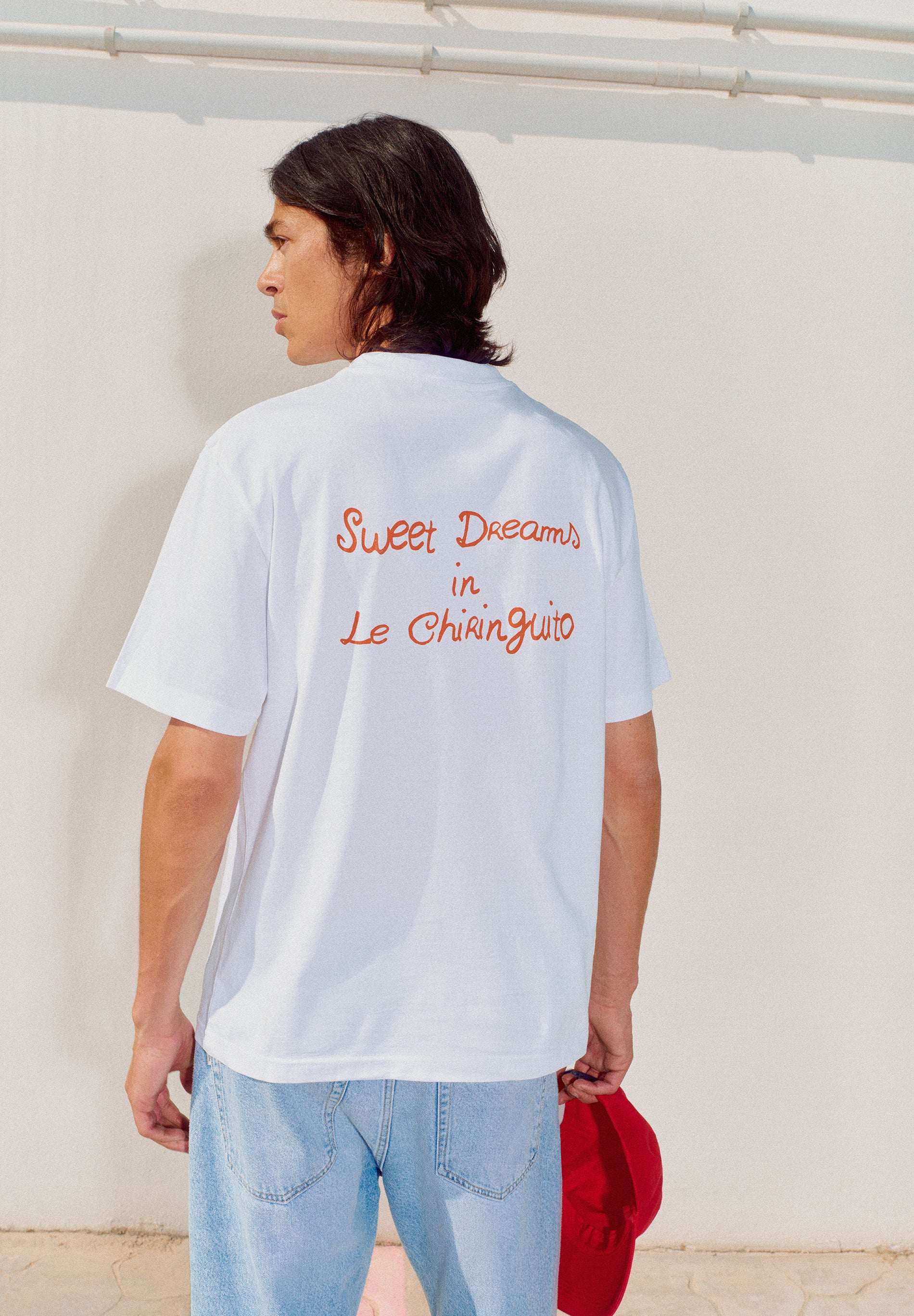 T-SHIRT COM PADRÃO EM CONTRASTE | LE CHIRINGUITO