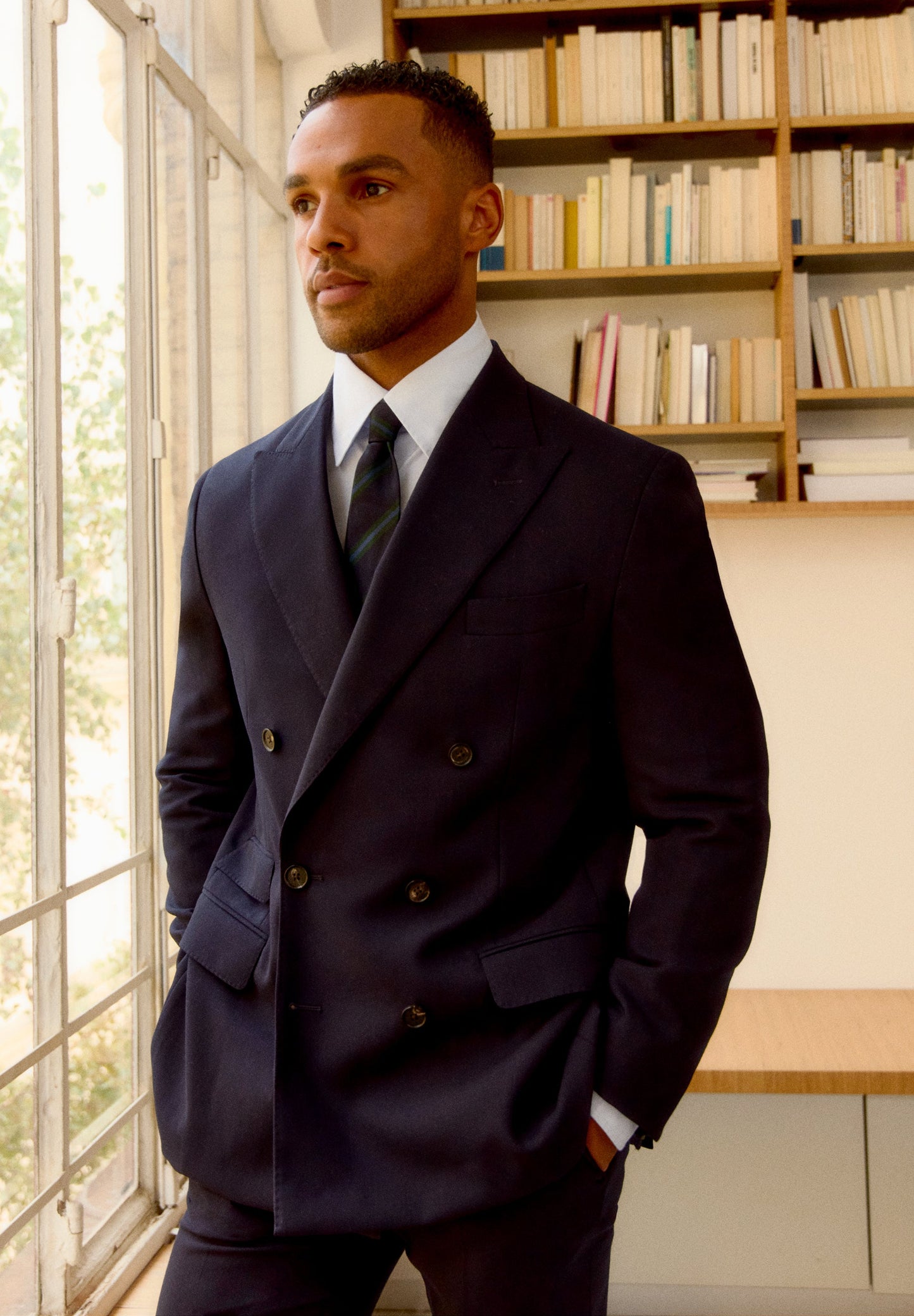 BLAZER CRUZADO EM LÃ