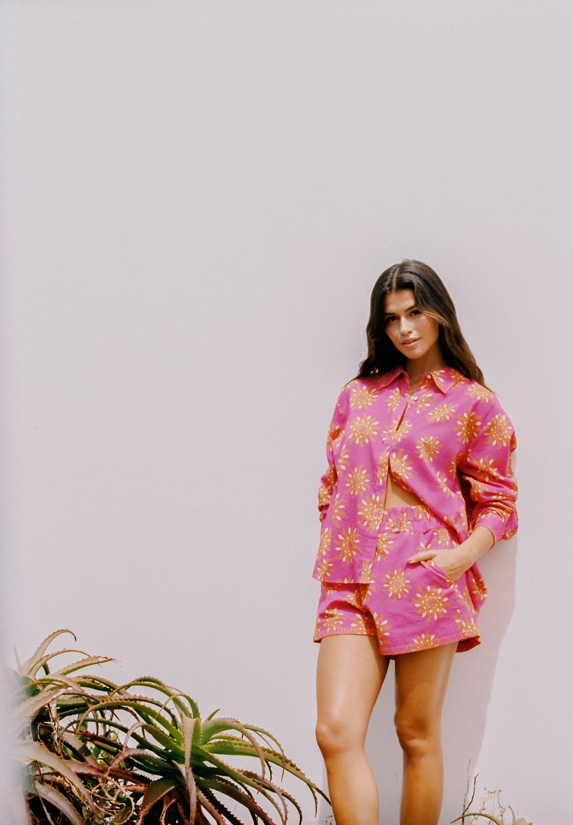 SCSUNCOLOR PRINT SHORT