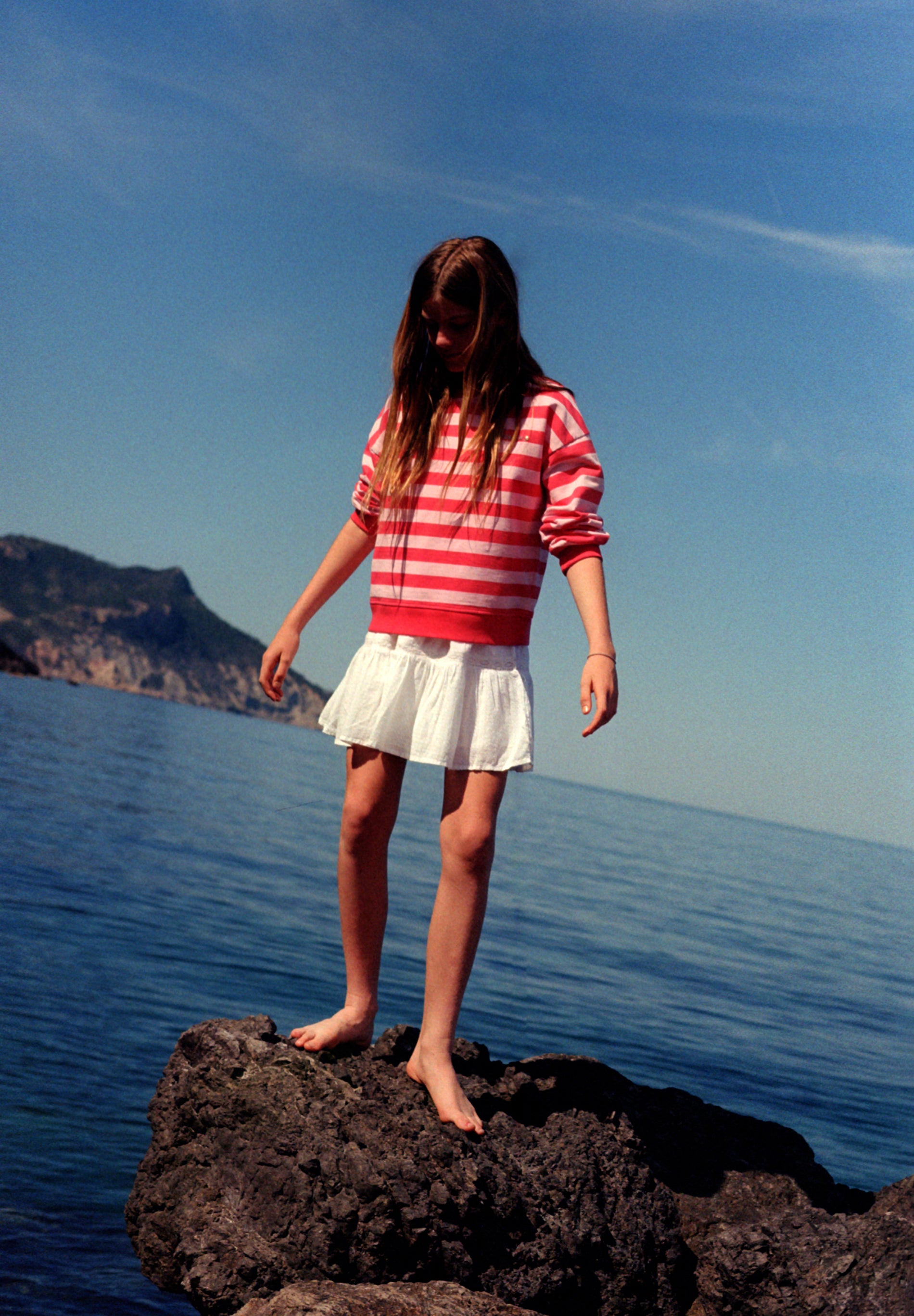 SWEATSHIRT ÀS RISCAS RELAXED