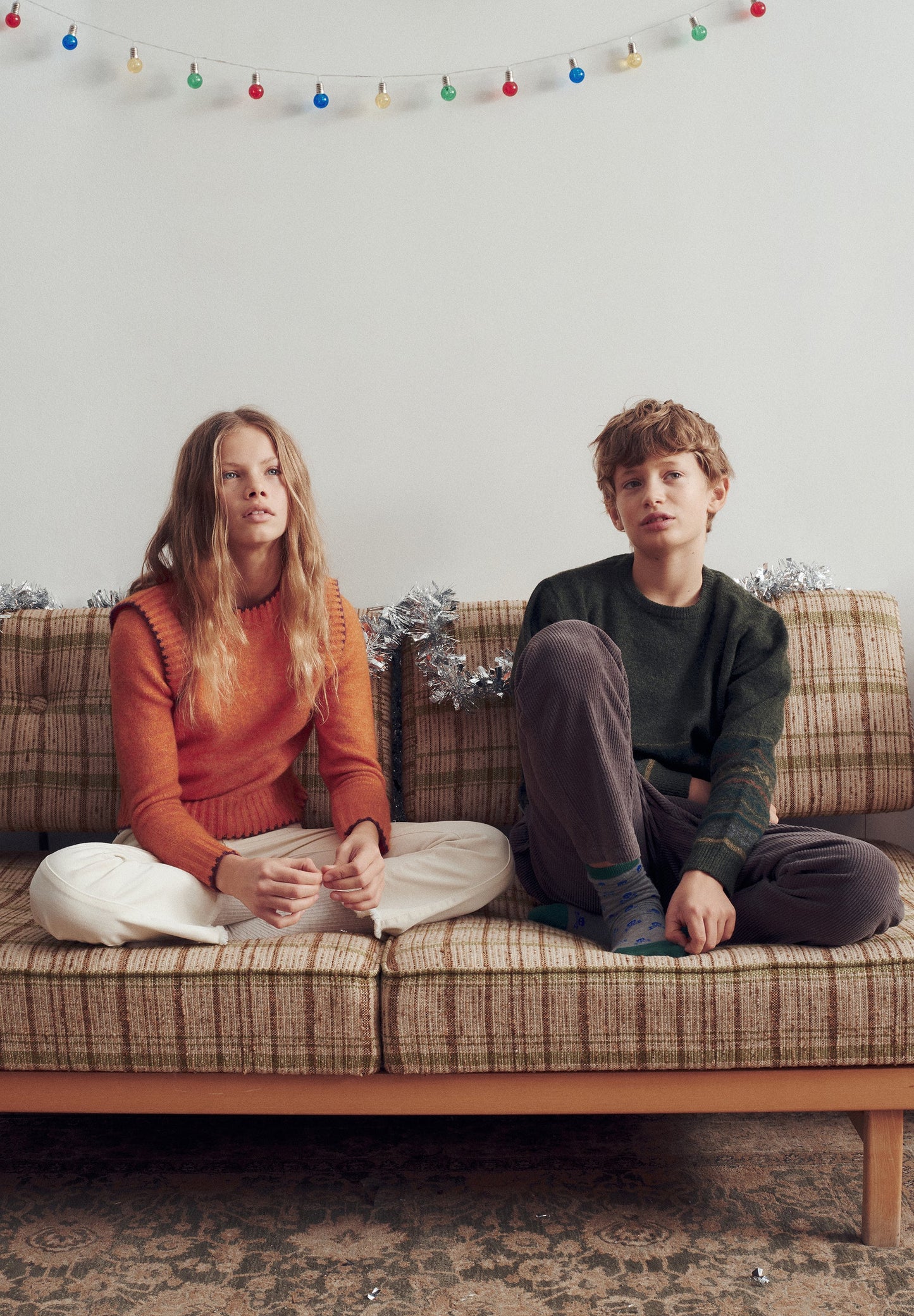 SWEATER DE MALHA EM CONTRASTE