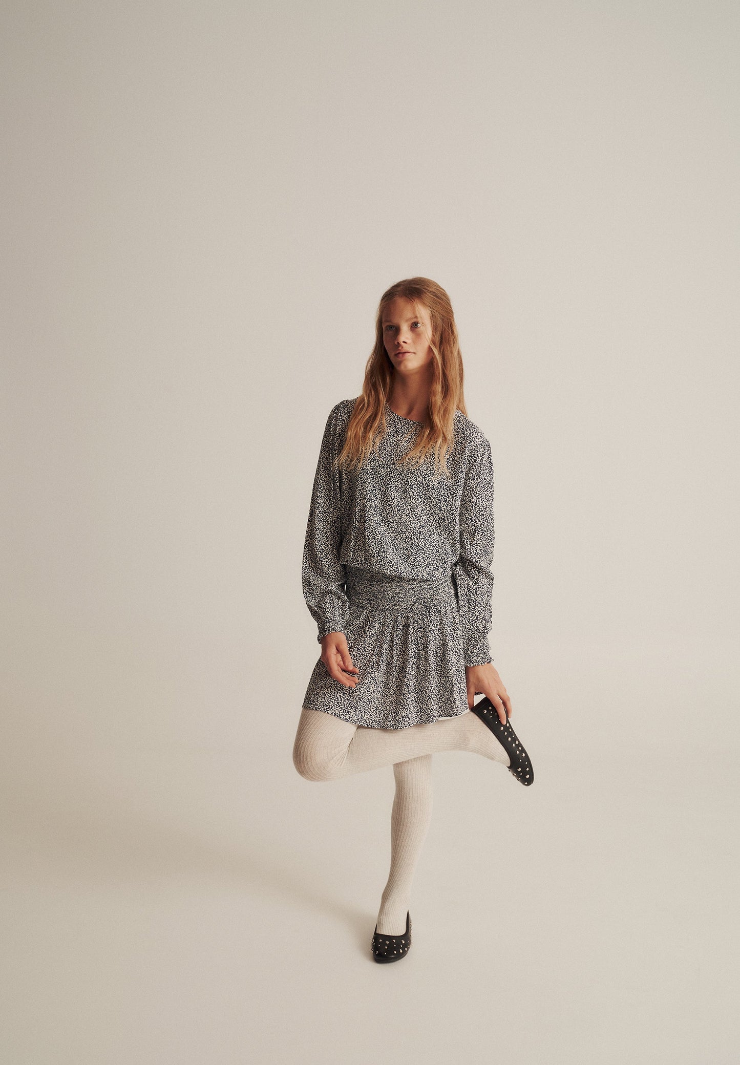 VESTIDO MINI COM PADRÃO