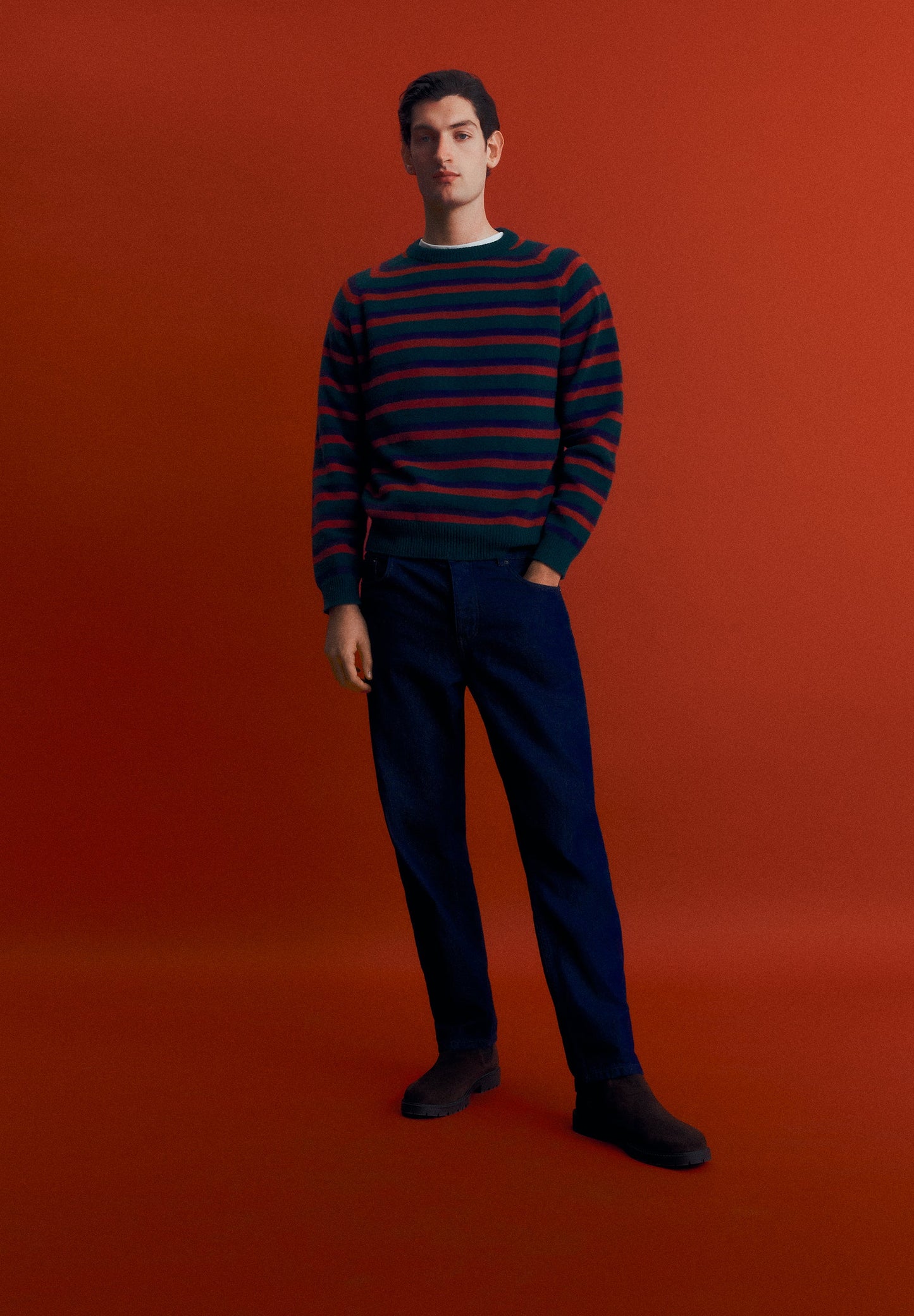 CALÇAS JEANS CROPPED