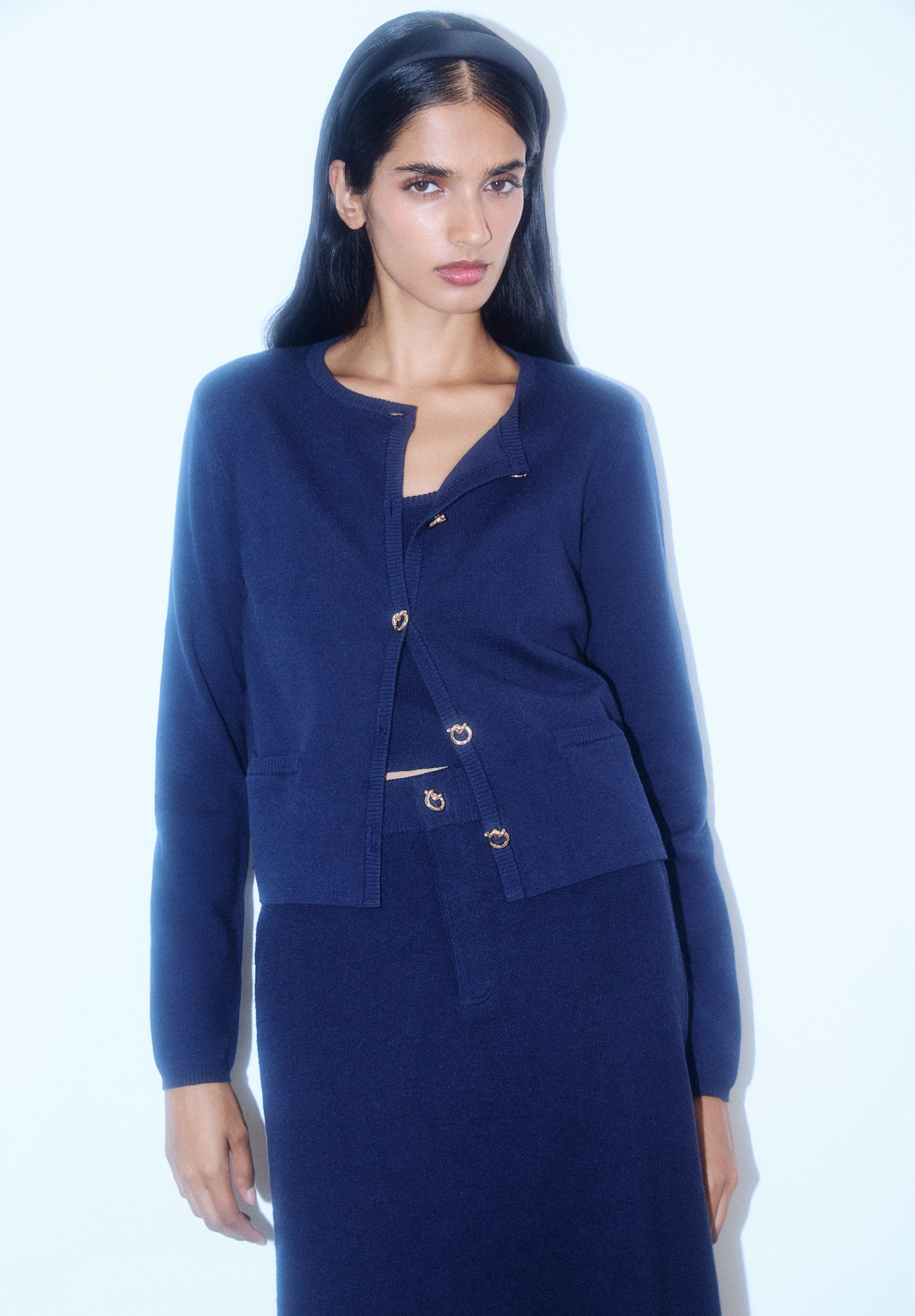 SCCASUALKNITSET CARDIGAN