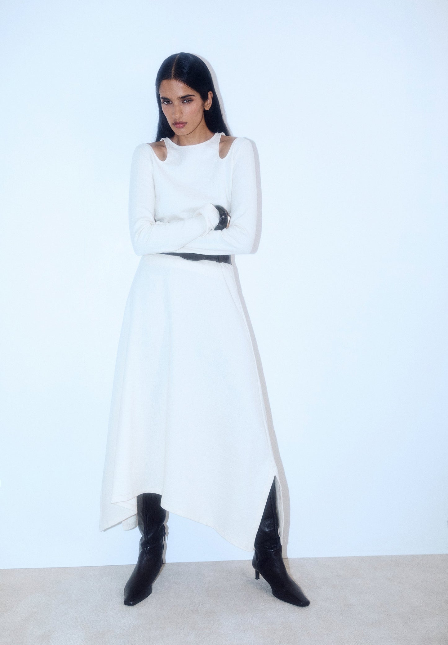 SAIA MIDI DE MALHA ASSIMÉTRICA