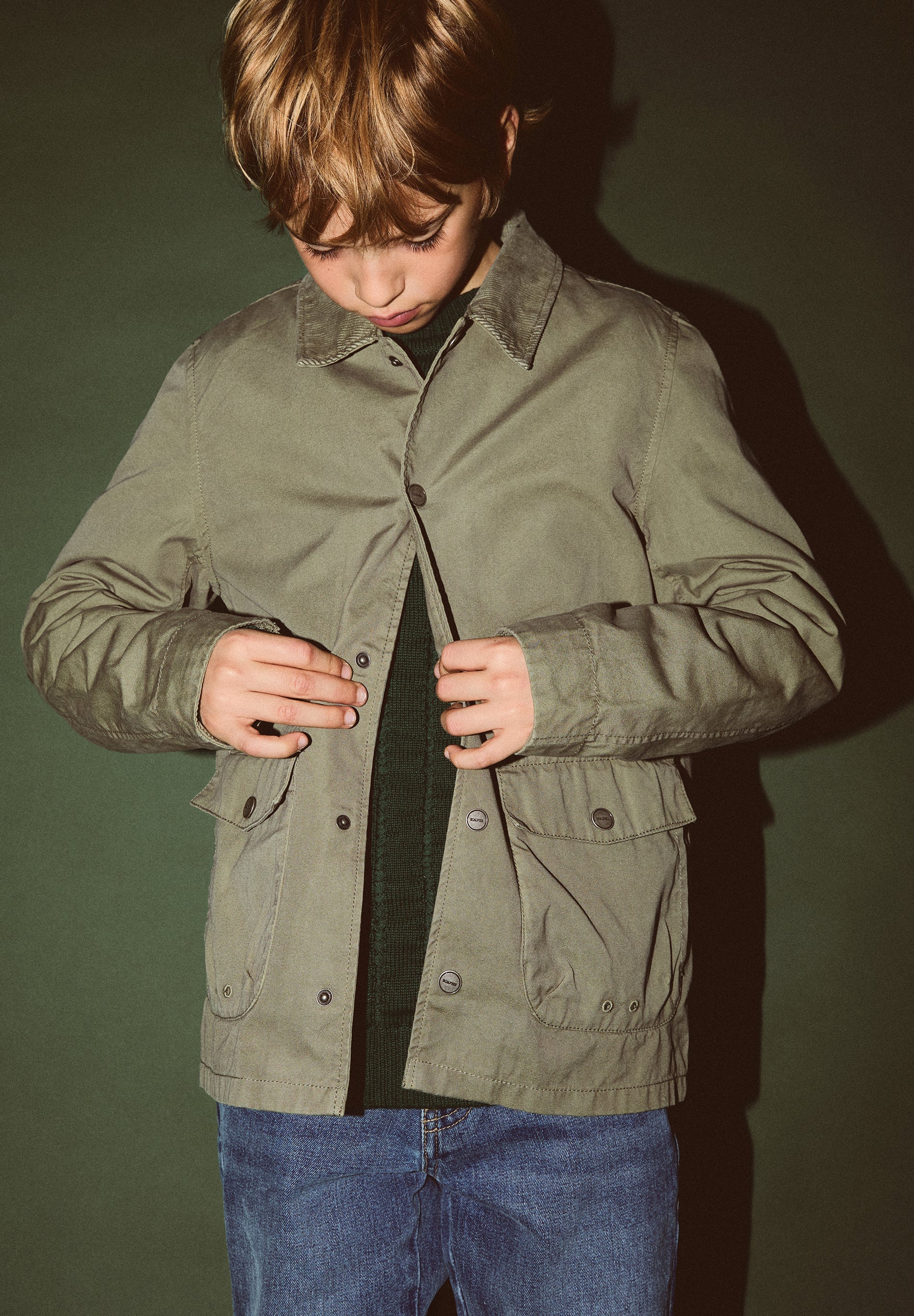 CARDIGAN ALGODÃO COM BOLSOS