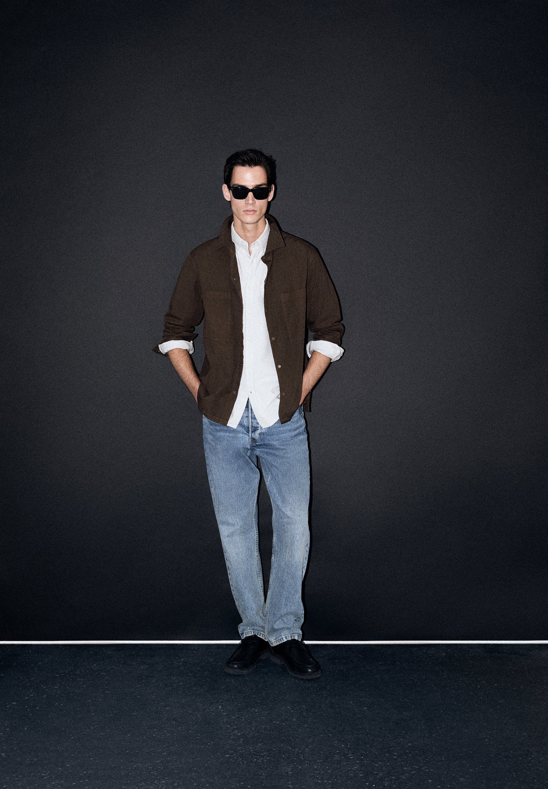 CAMISA COMPRIDA COLARINHO CLÁSSICO