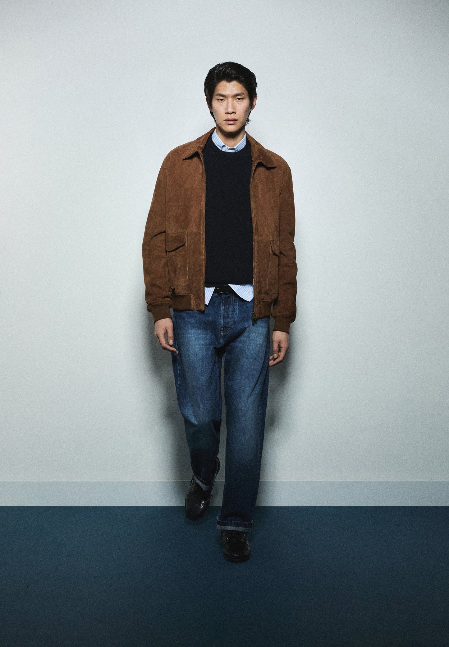 CARDIGAN BOMBER DE CAMURÇA