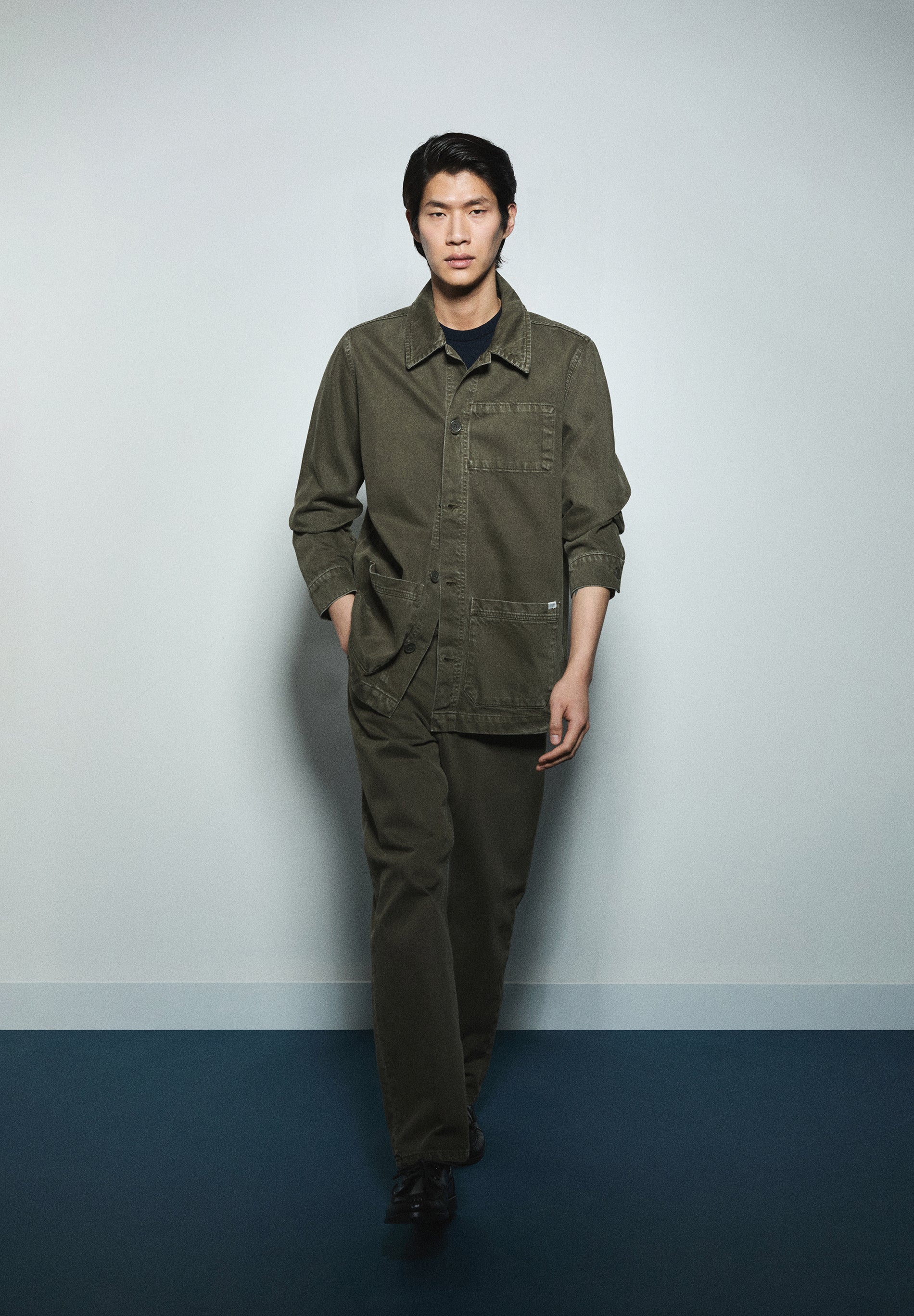 CARDIGAN WORKER COM BOLSOS