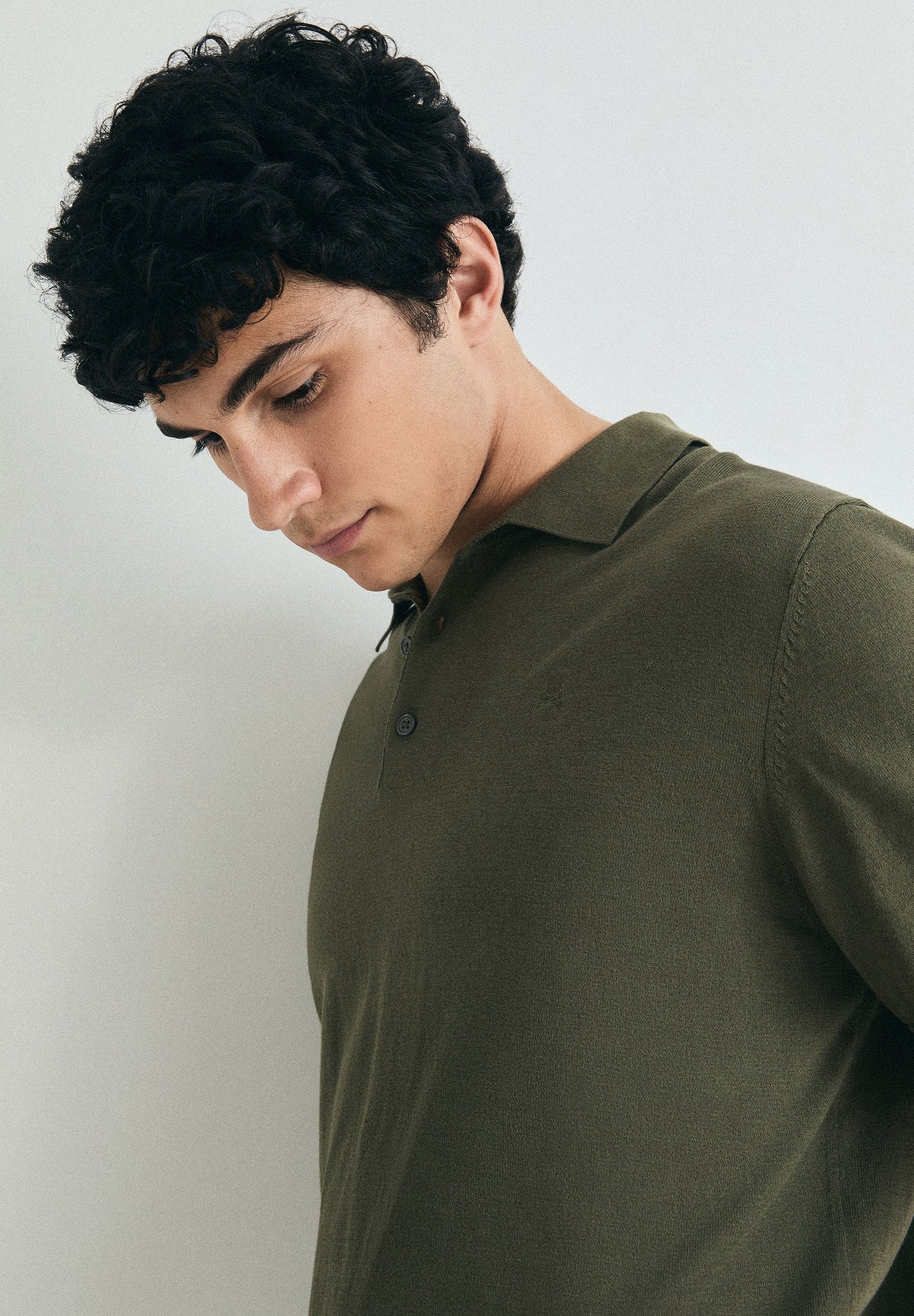 CAMISA POLO EM TRICOT COM SKULL