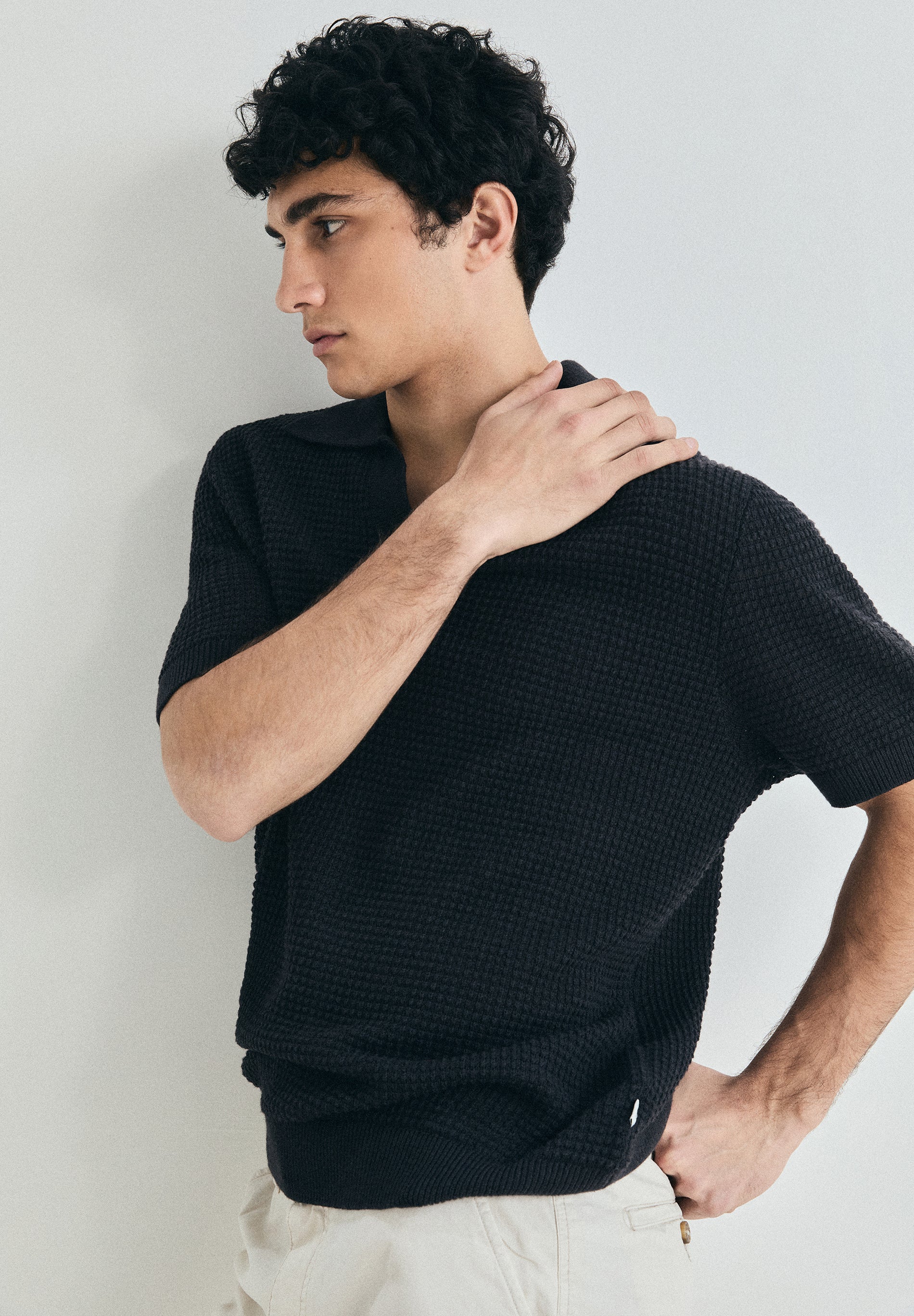 CAMISA POLO CROCHÉ