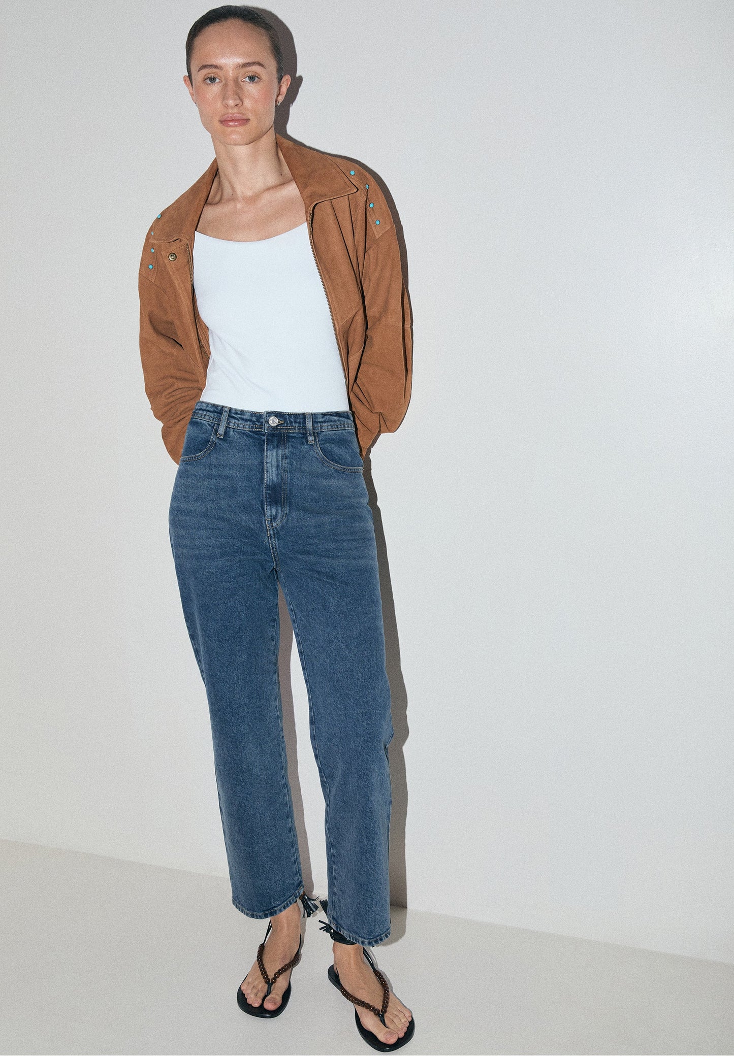 JEANS BOTÕES TRASEIROS