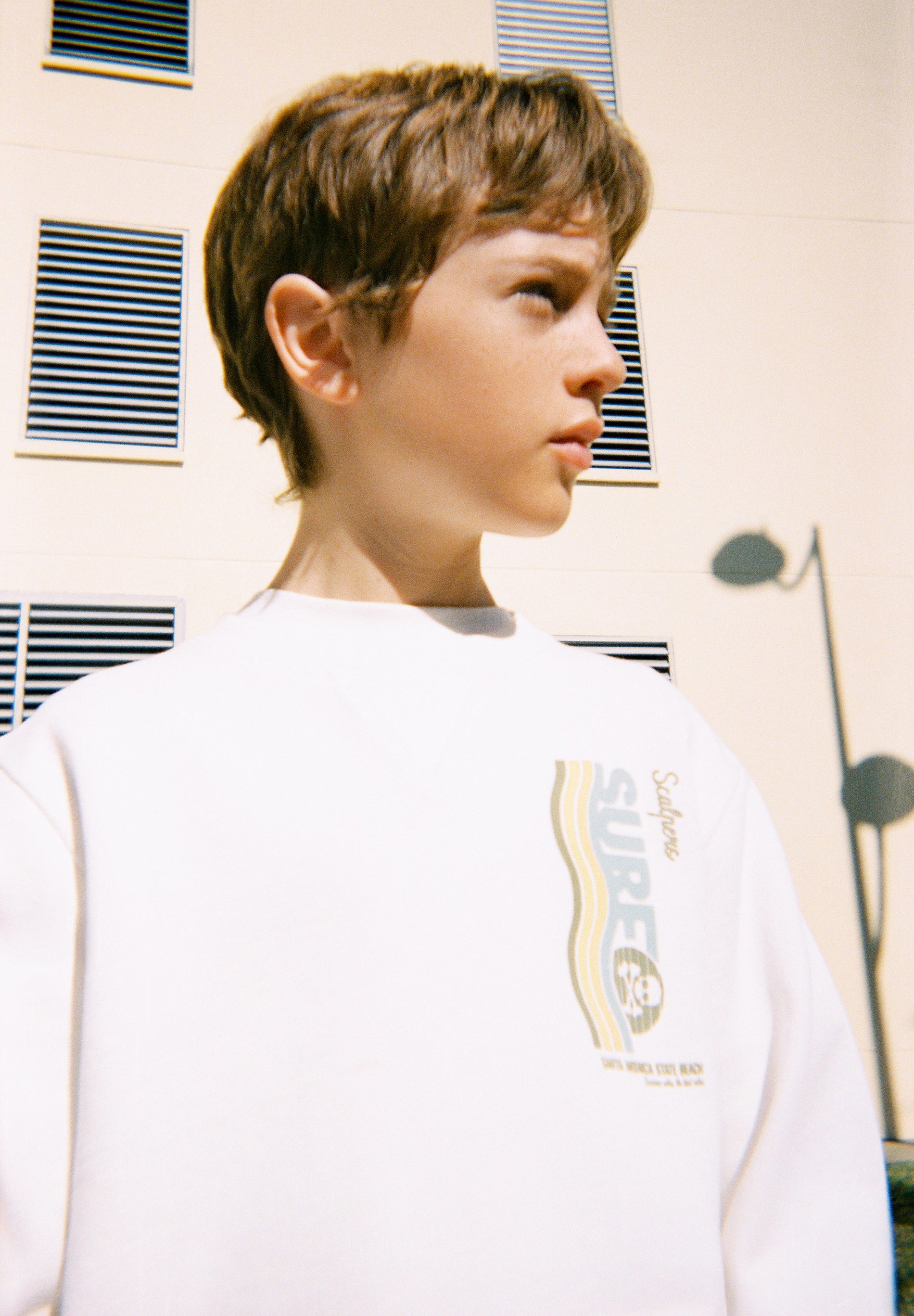 SWEATSHIRT COM PADRÃO DE SURF
