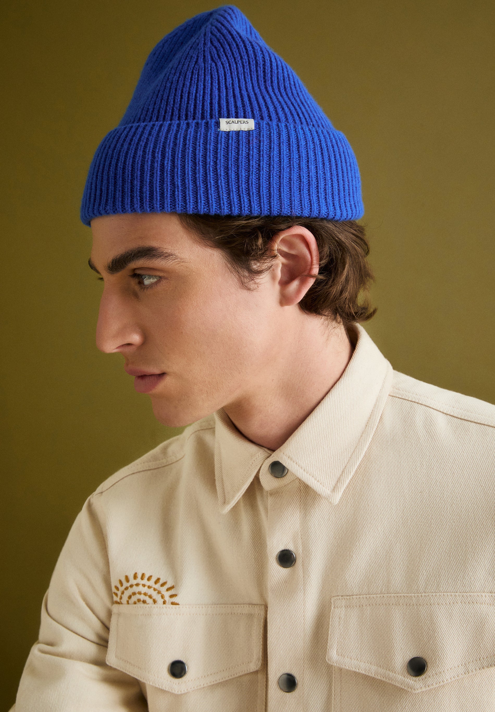 GORRO DE MALHA CANELADO