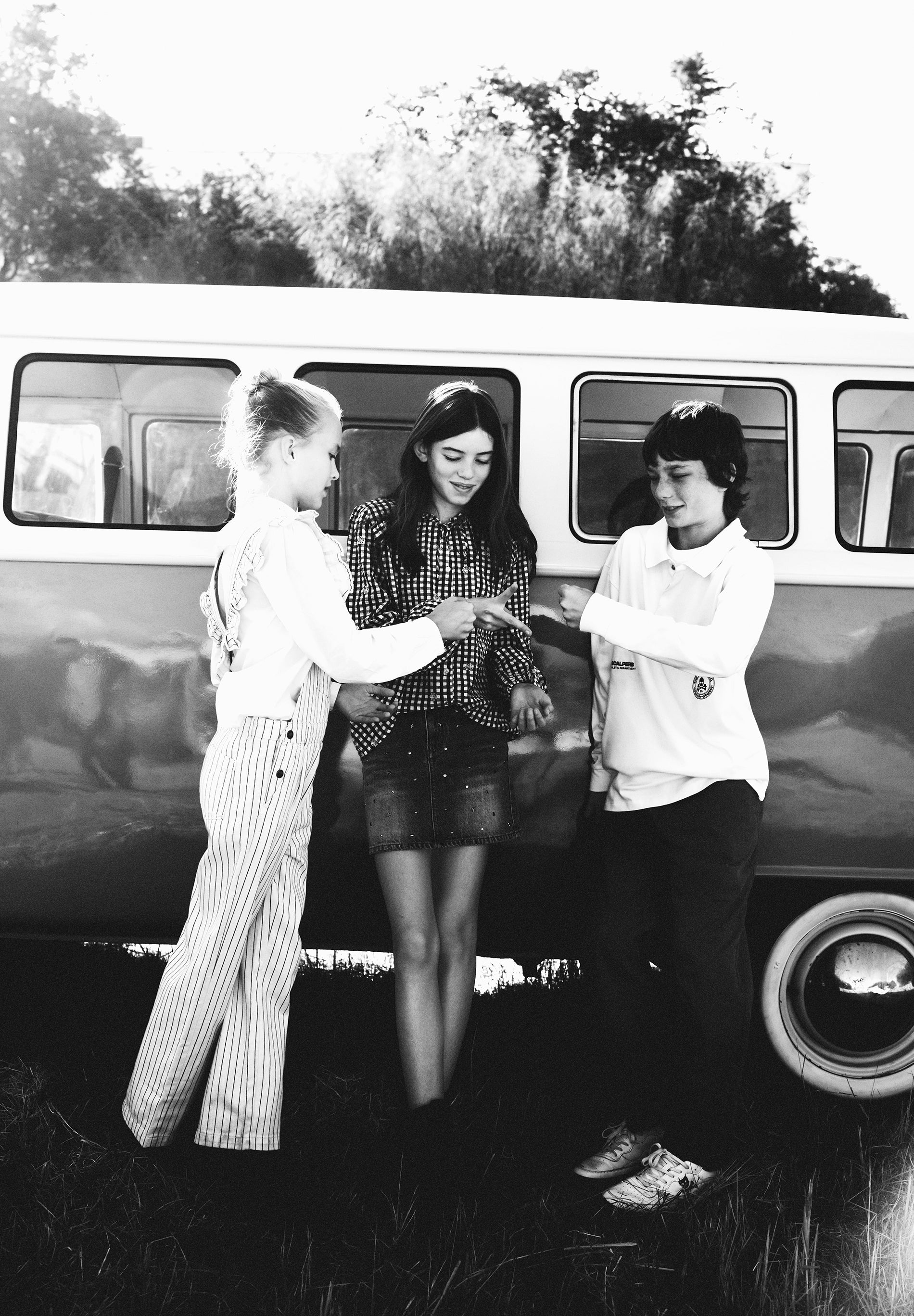 CAMISA QUADRADOS LAÇO