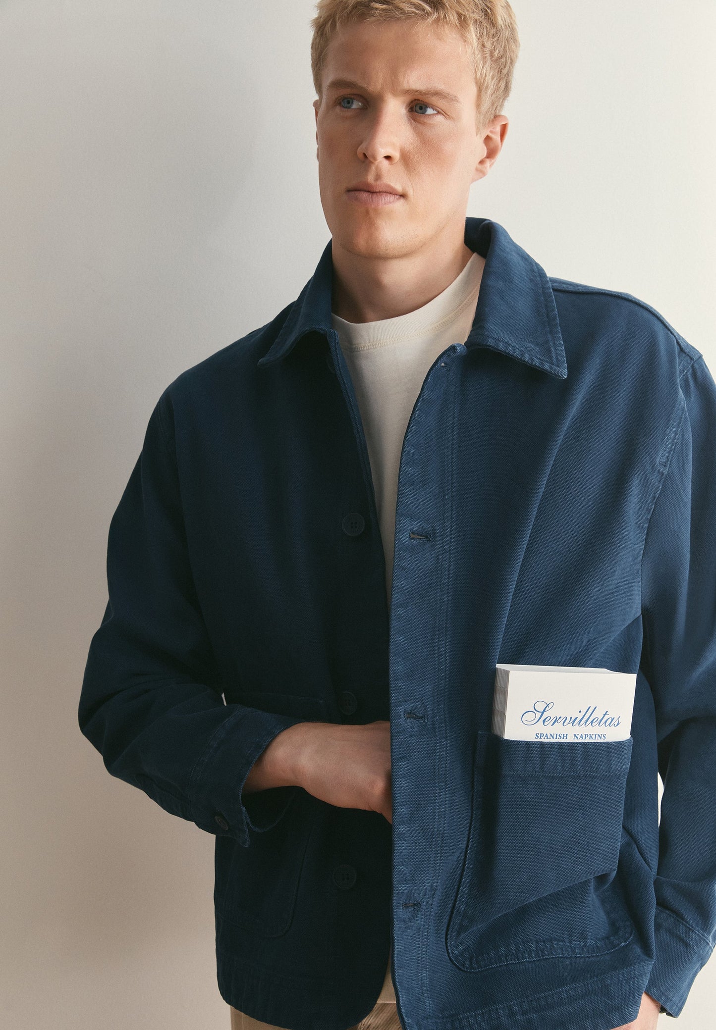 CARDIGAN WORKWEAR WASHED