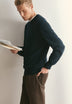 SWEATER TEXTURIZADA EM ALGODÃO