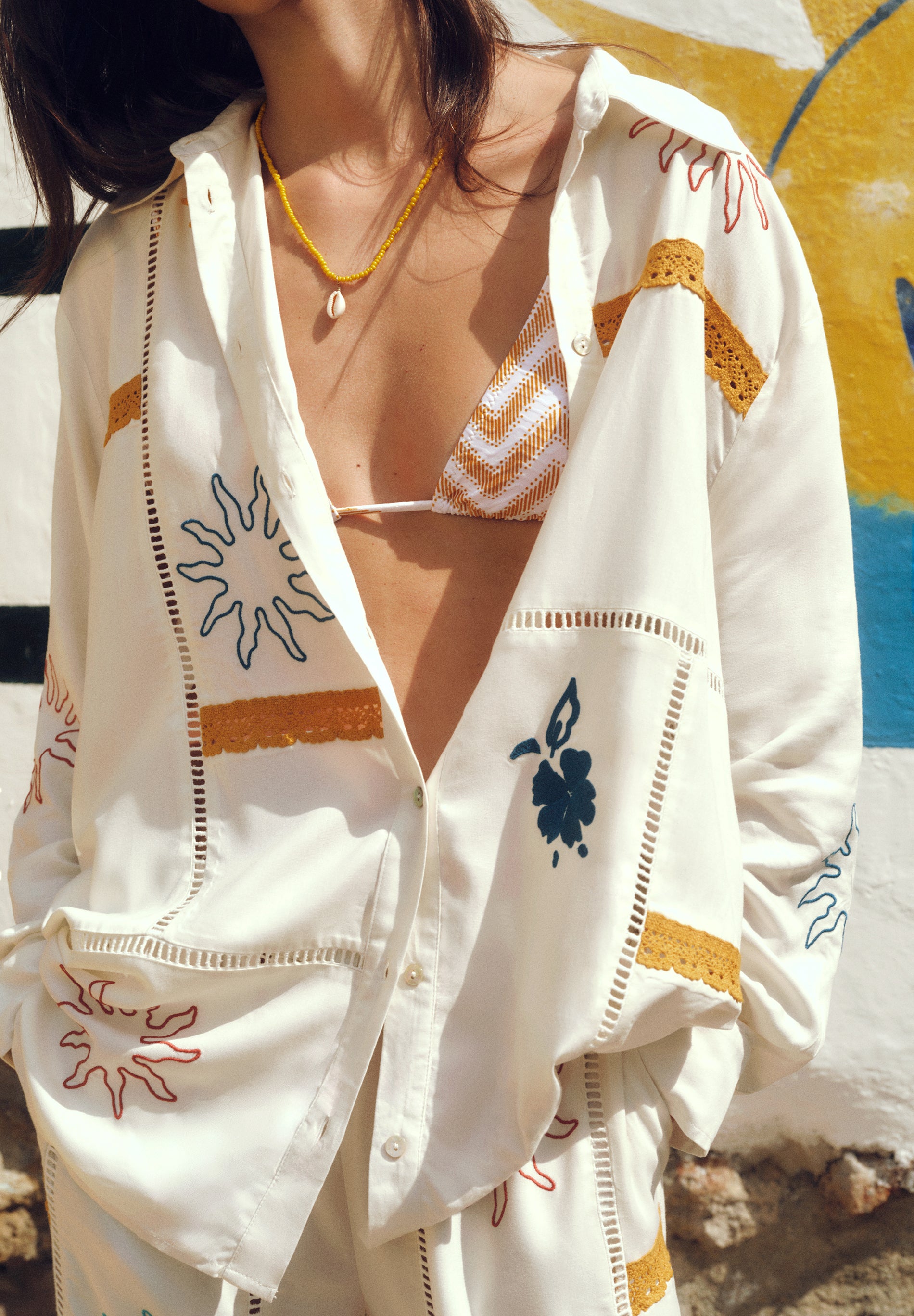 CAMISA RELAXED BORDADA