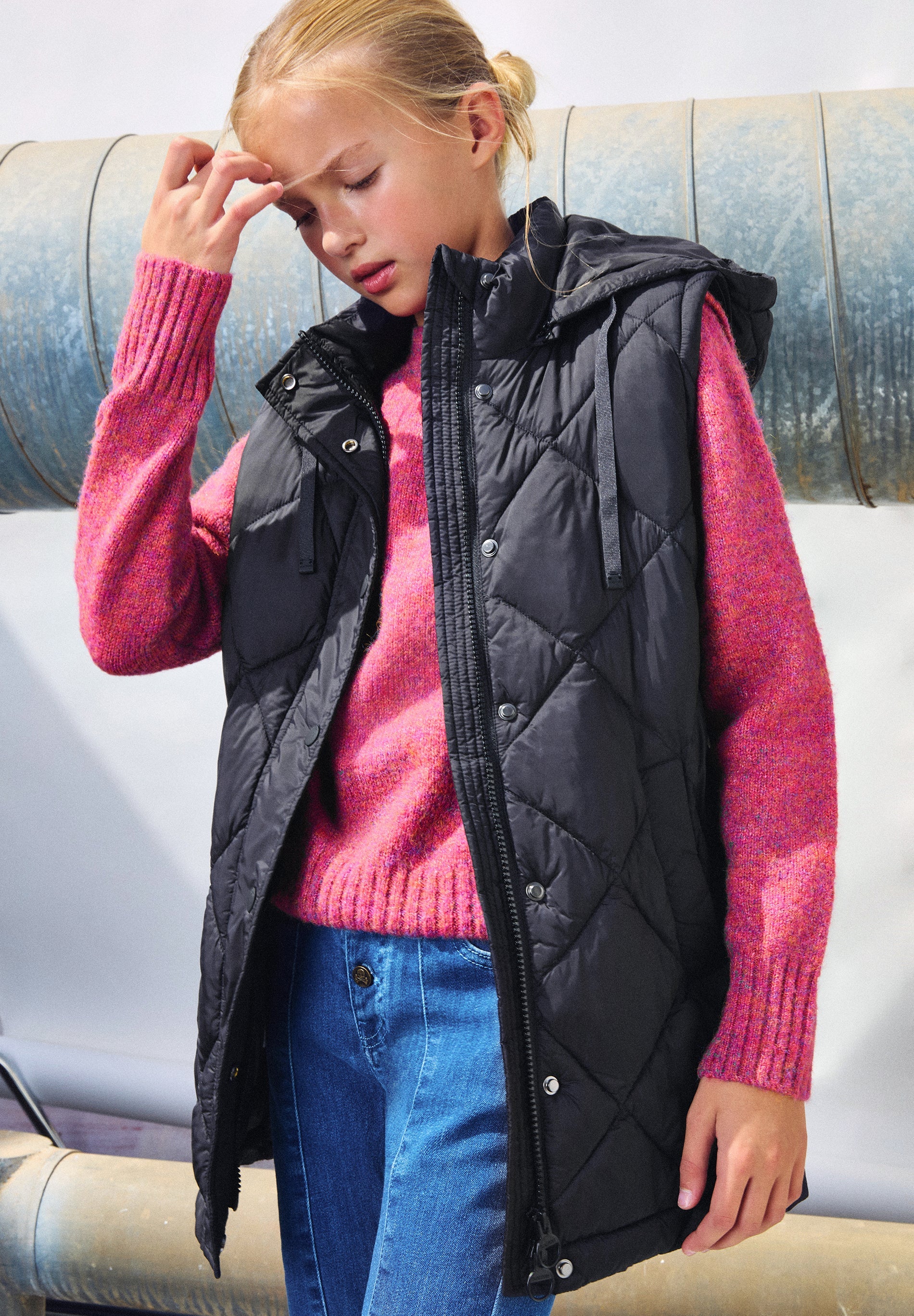 CASACO ACOLCHOADO AMOVÍVEL