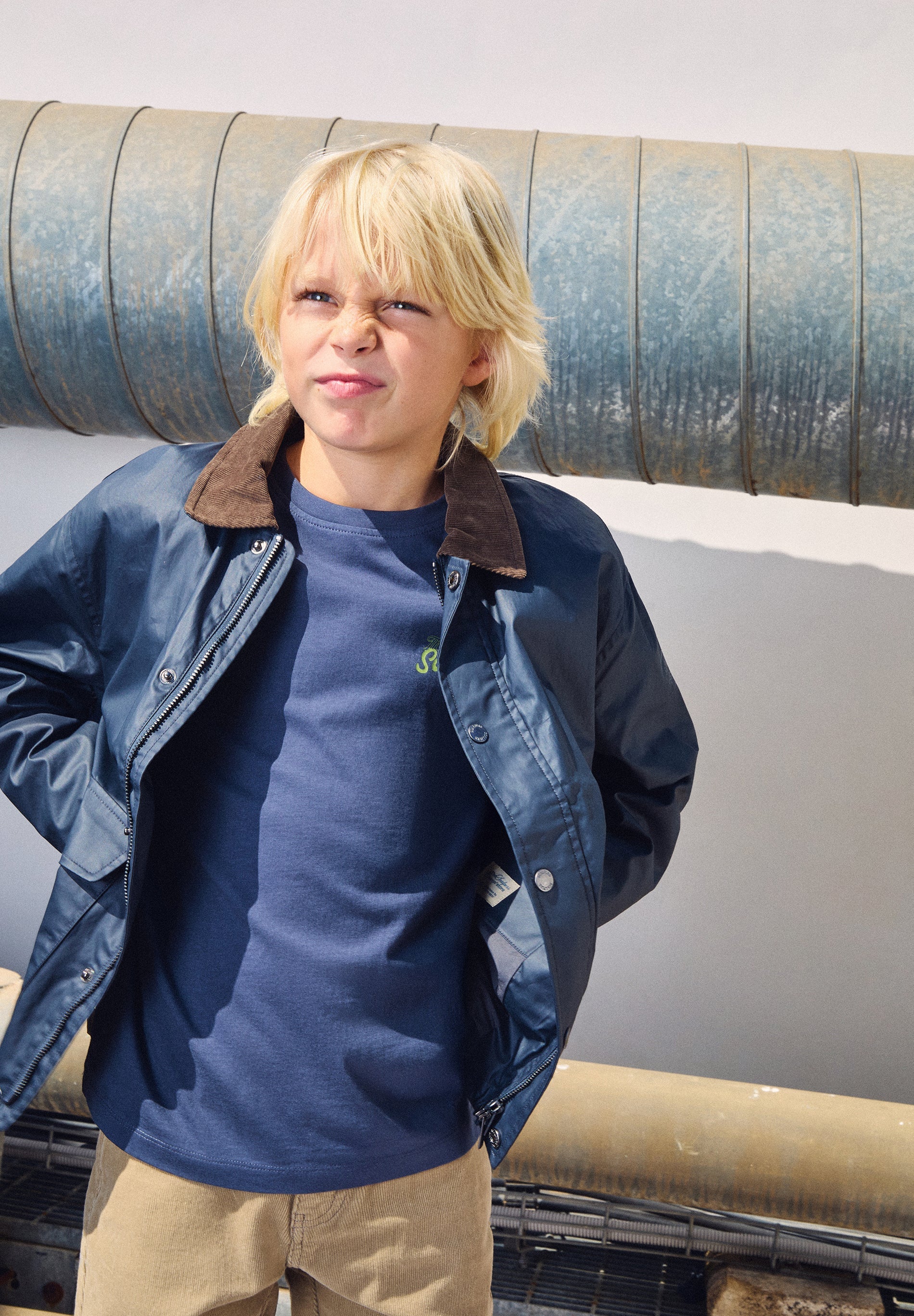 CARDIGAN COM GOLA CAMISEIRO