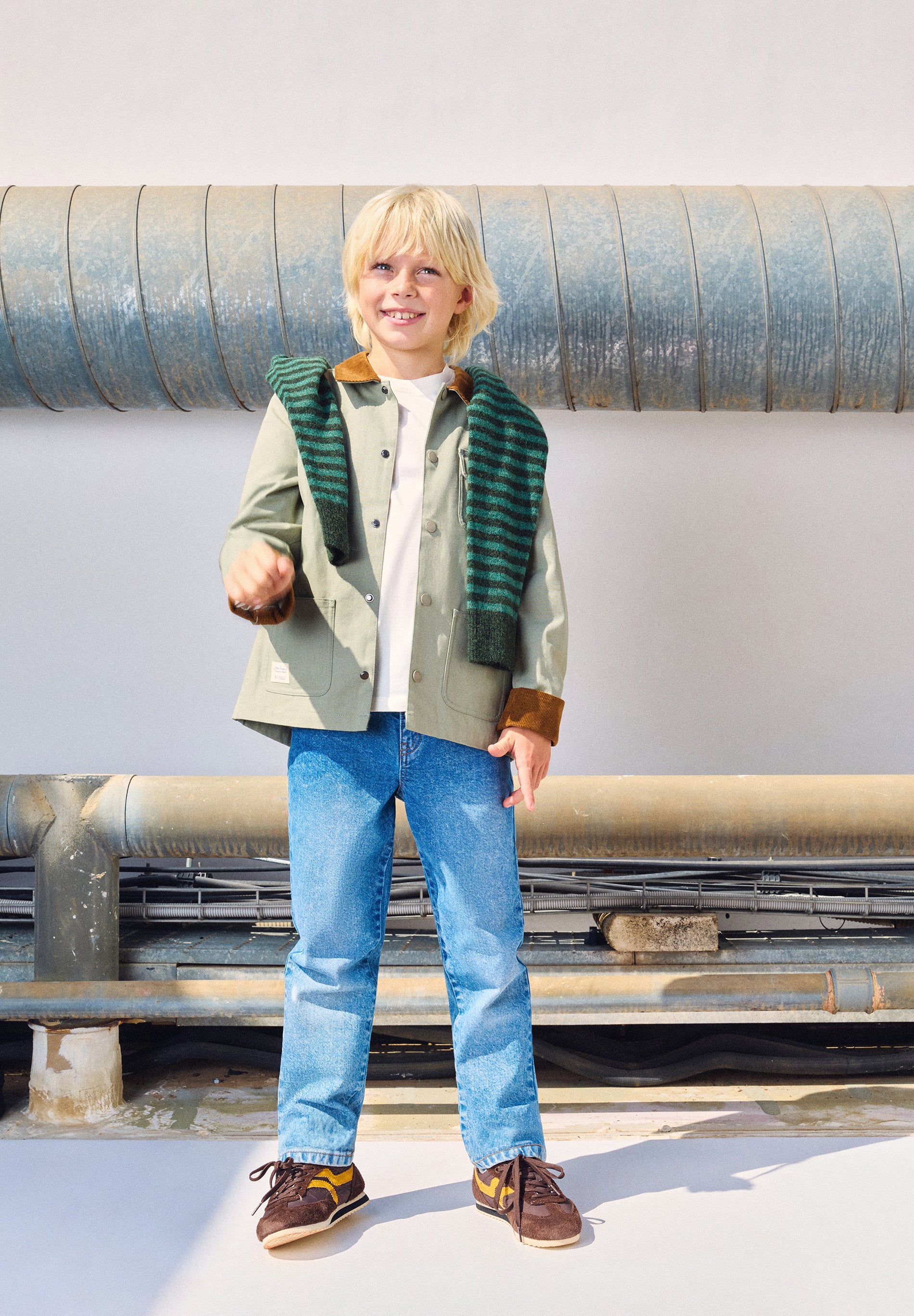 CARDIGAN COM GOLA CAMISEIRO