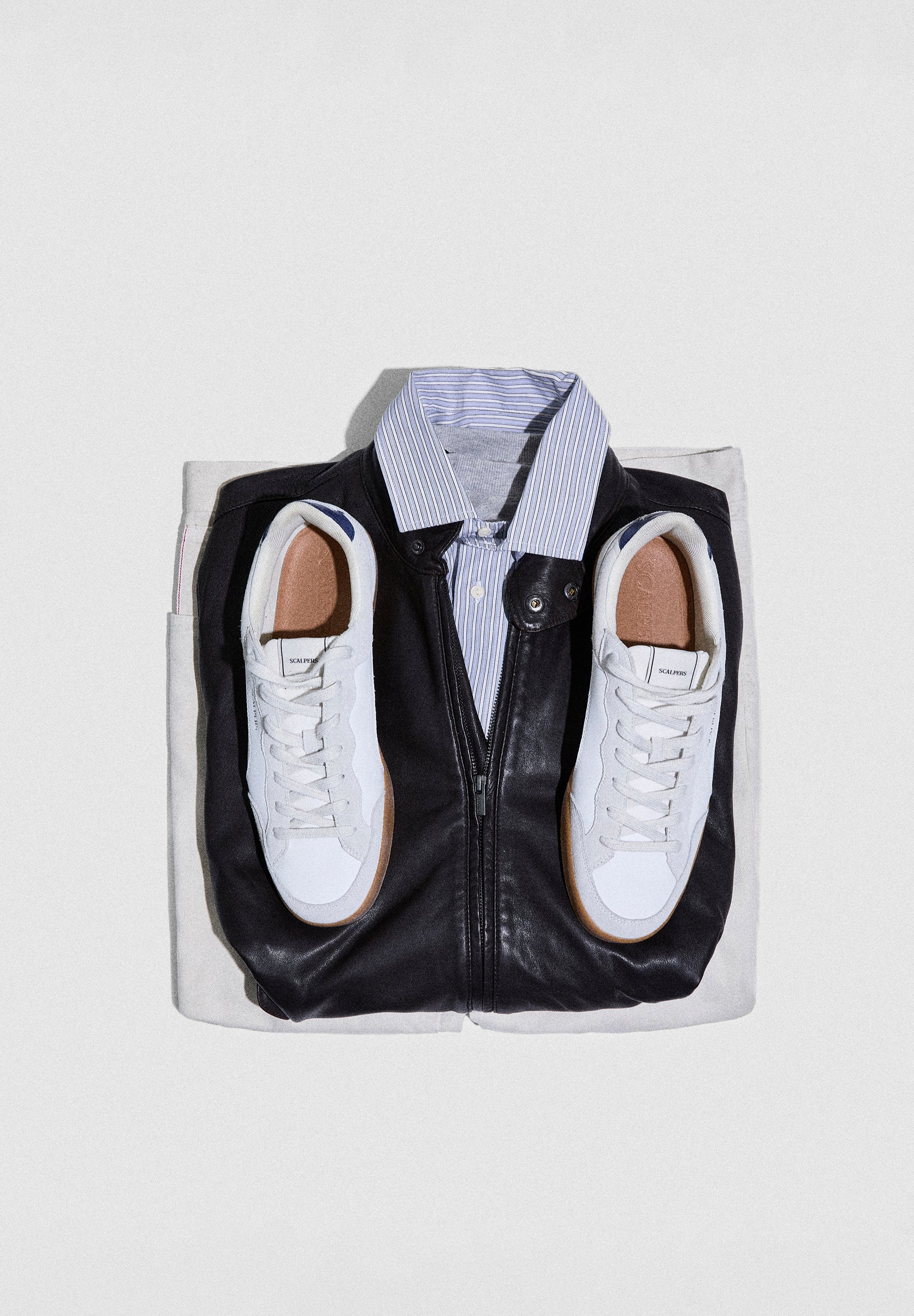 SNEAKERS PIEL ANTE