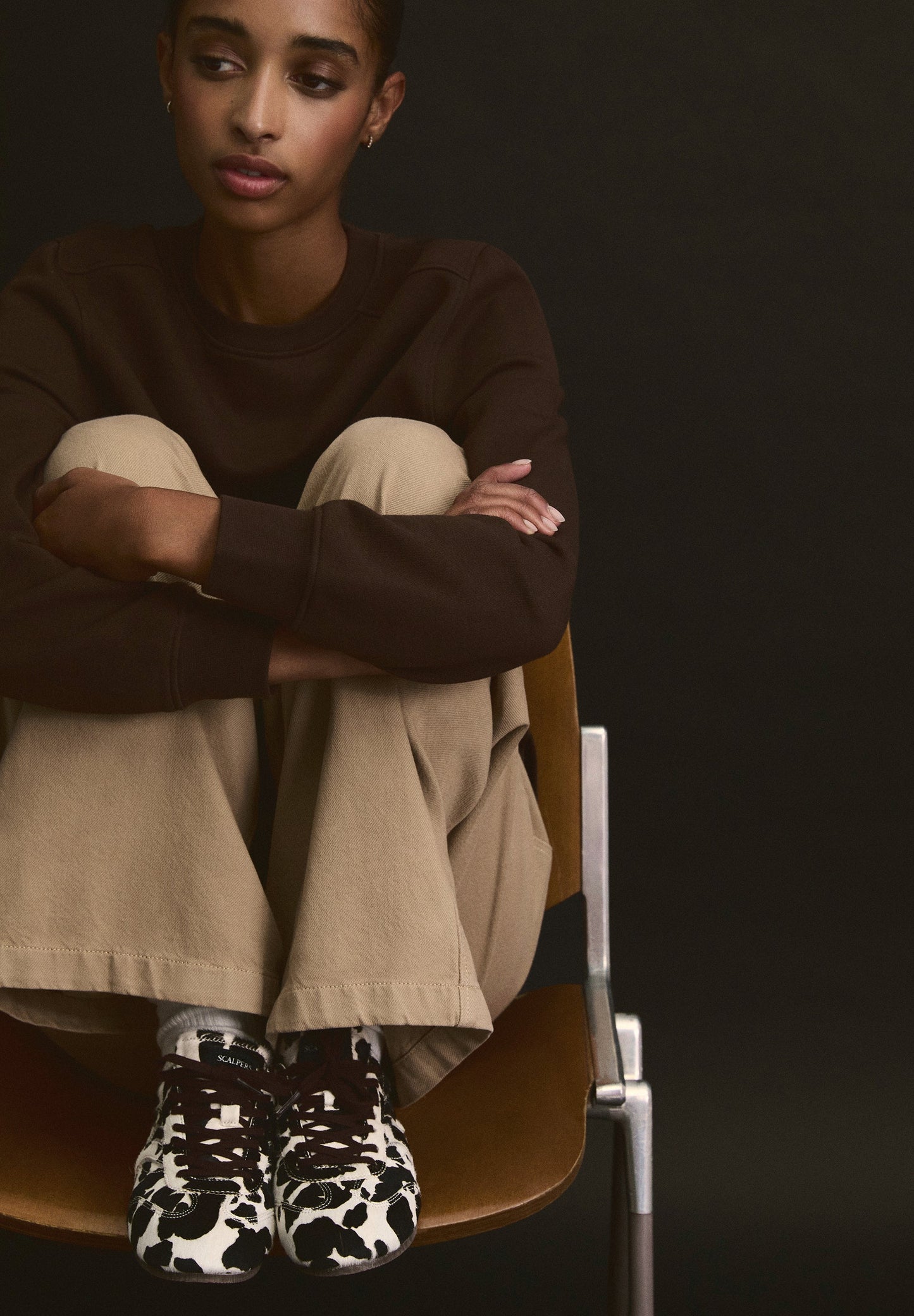 SWEATSHIRT BÁSICA COM SKULL