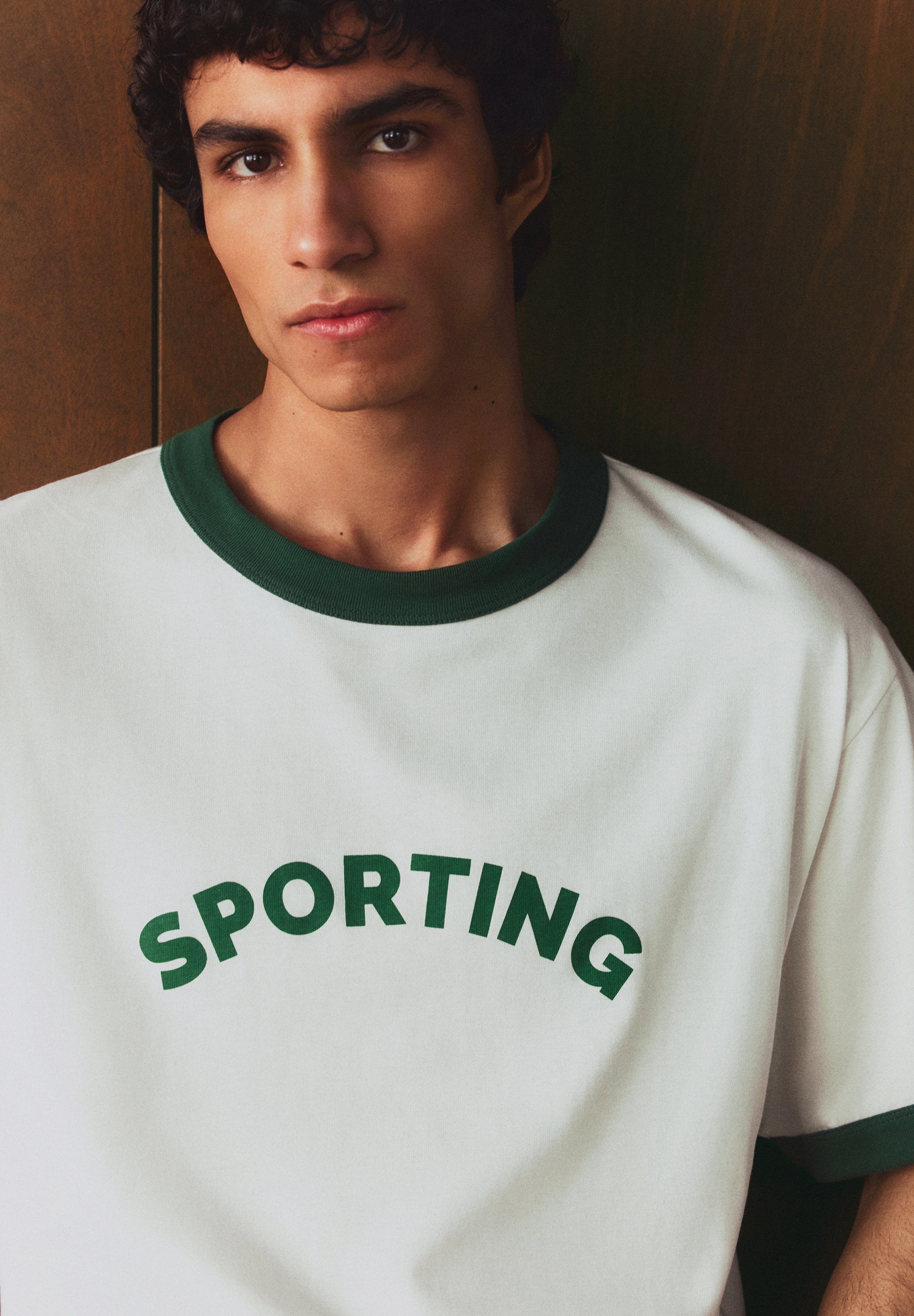 T-SHIRT CONTRASTE SCALPERS X SPORTING CP