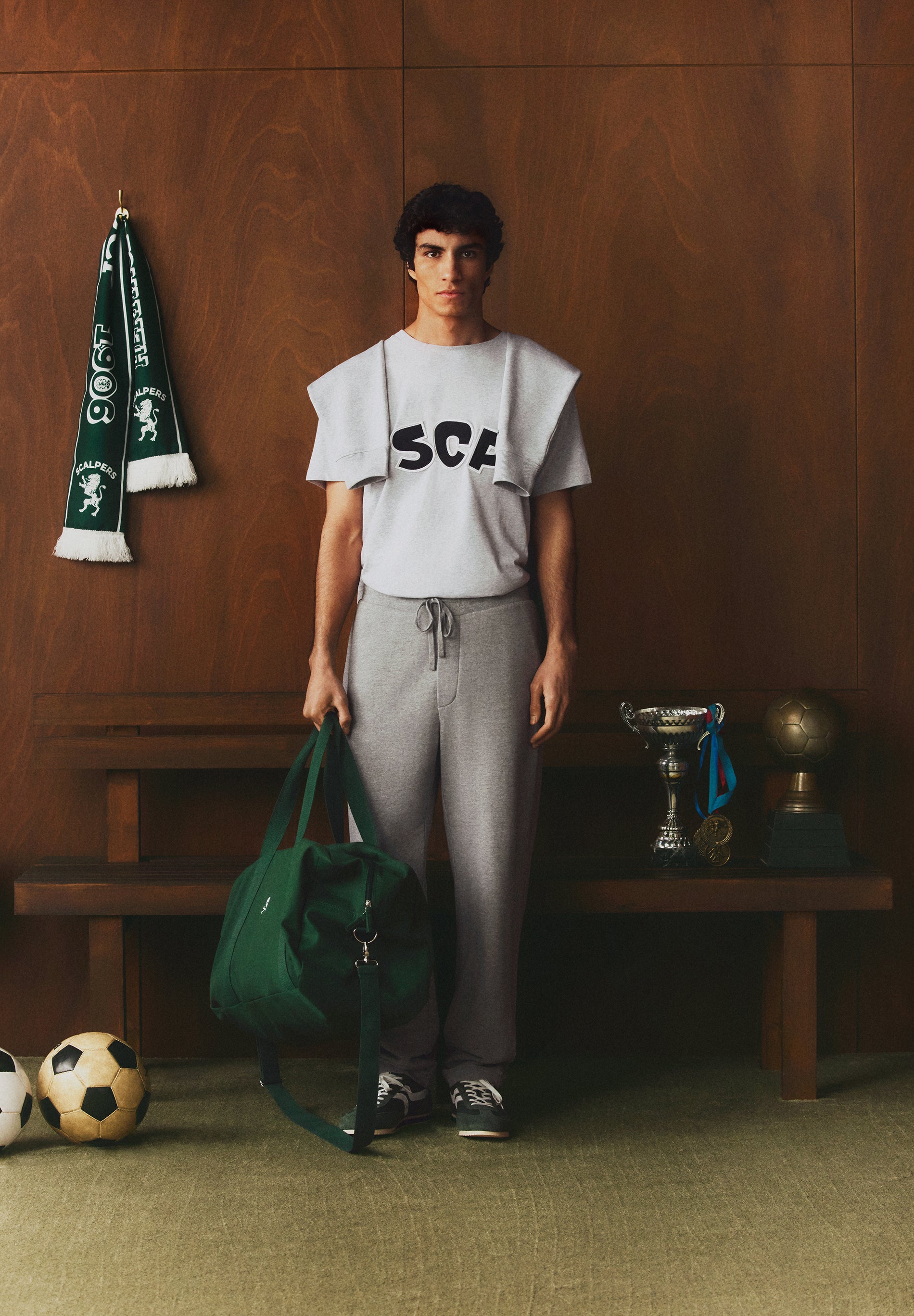 T-SHIRT BORDADA SCALPERS X SPORTING CP