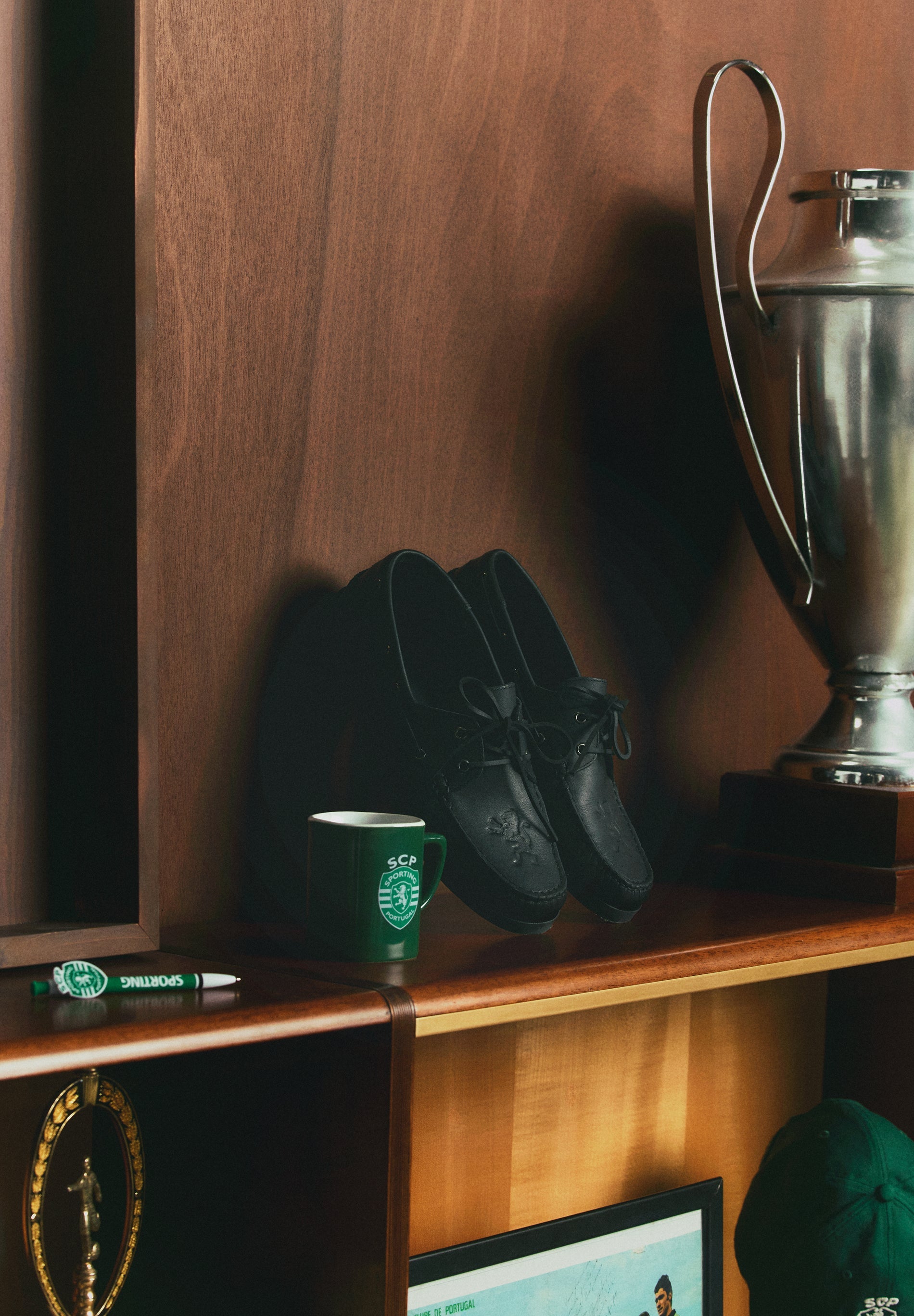 SAPATOS NÁUTICOS DE PELE SCALPERS X SPORTING CP