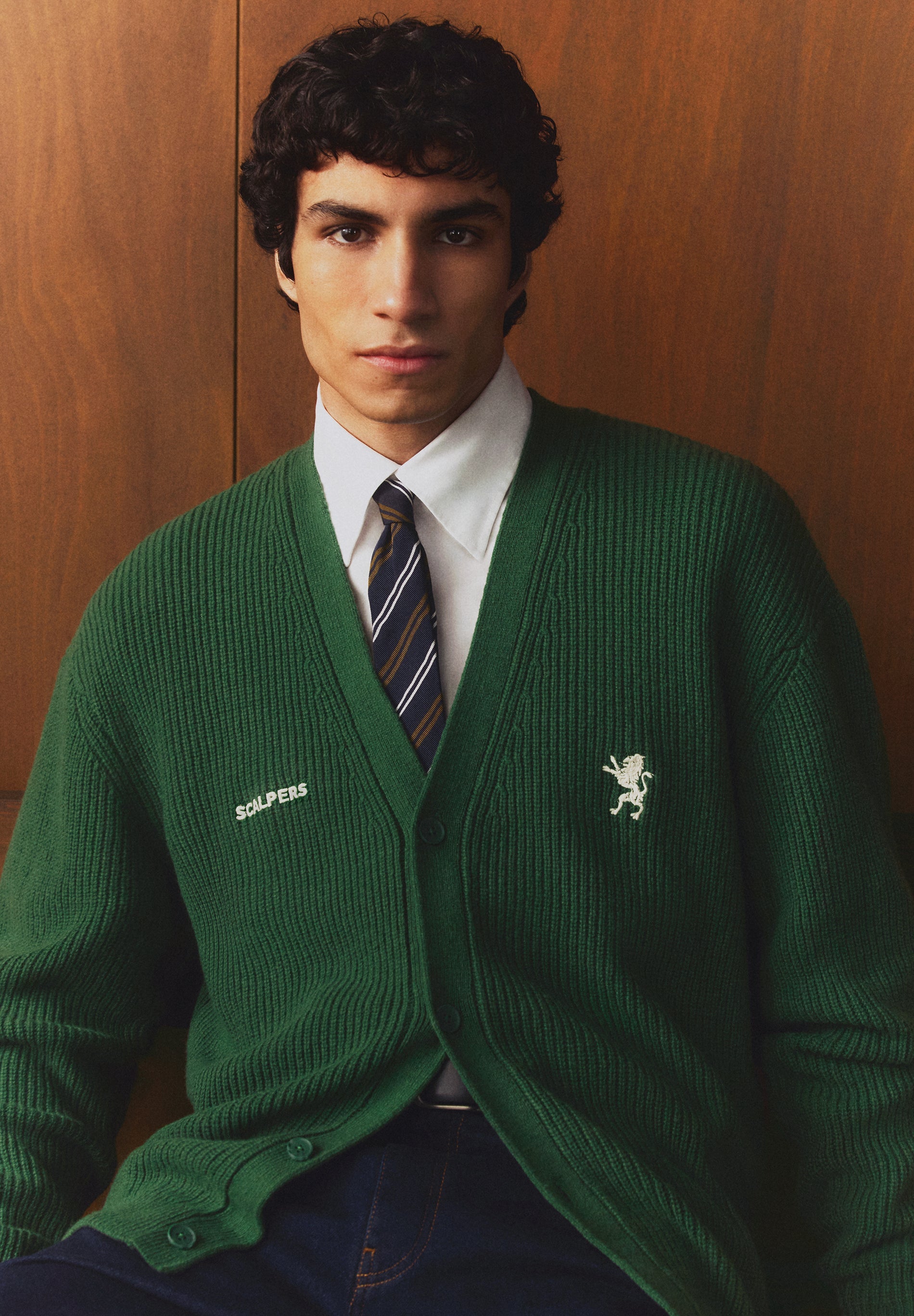 CARDIGAN DE LÃ SCALPERS X SPORTING CP