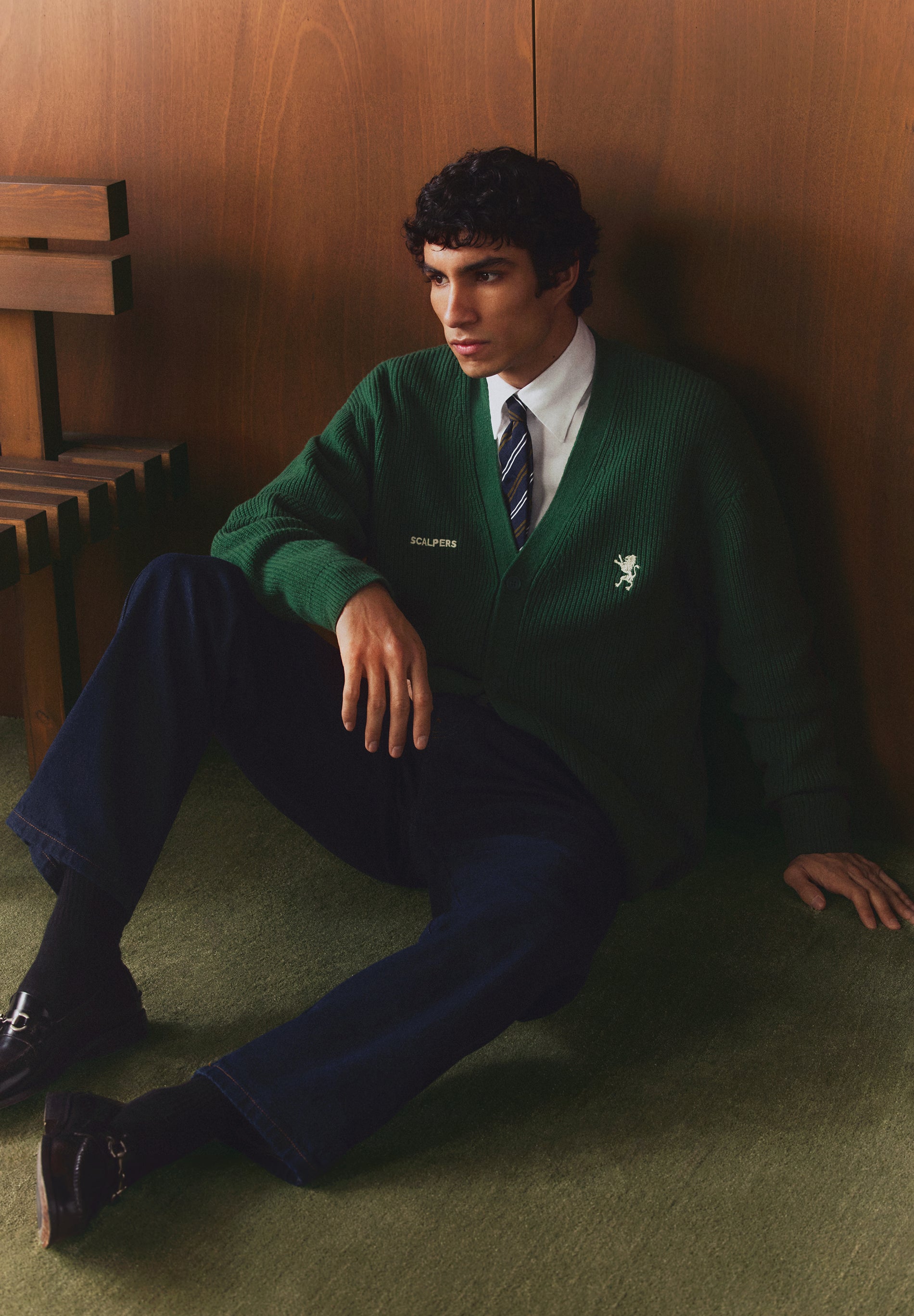 CARDIGAN DE LÃ SCALPERS X SPORTING CP