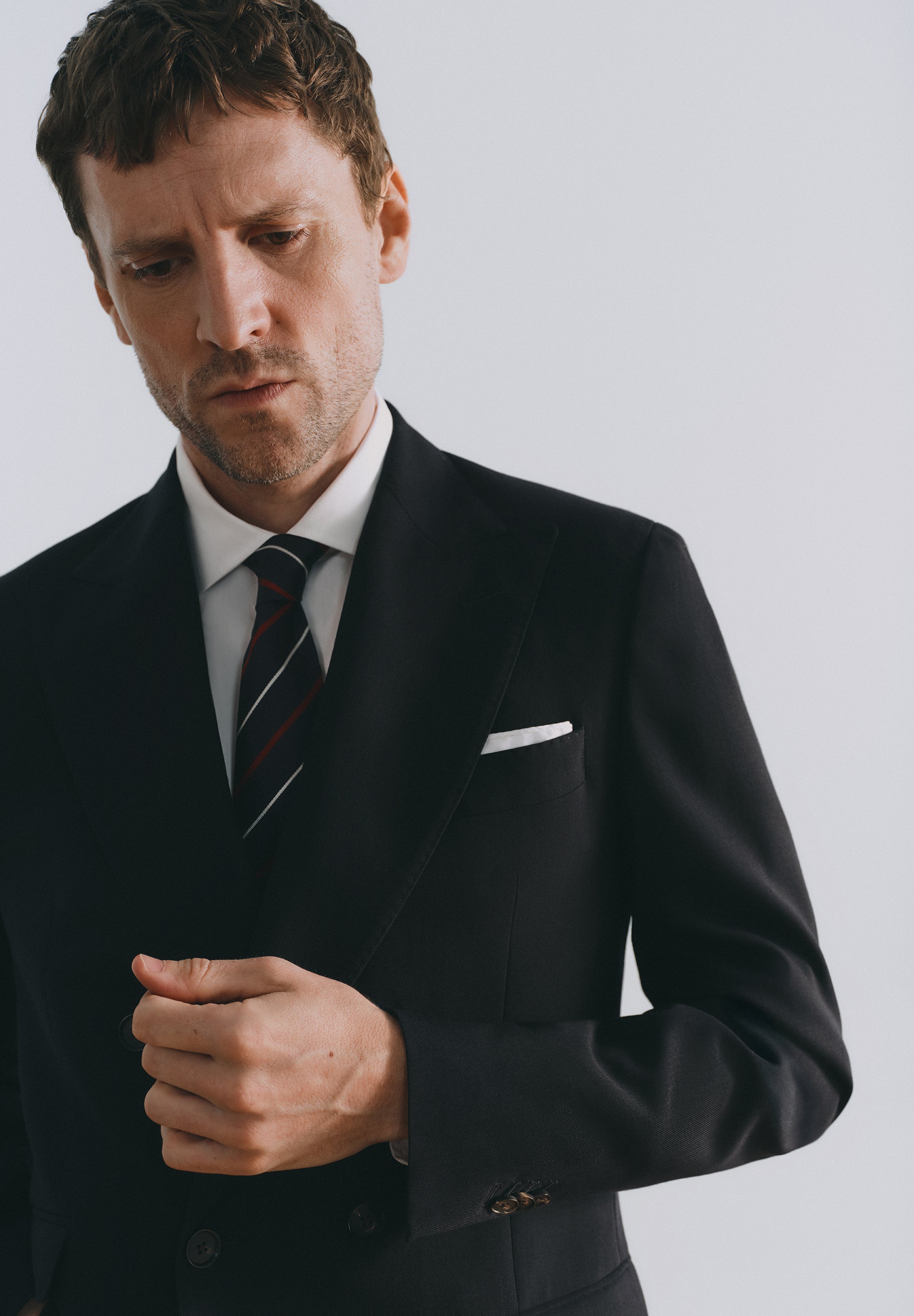 BLAZER CRUZADO DE LÃ FRIA MARZOTTO