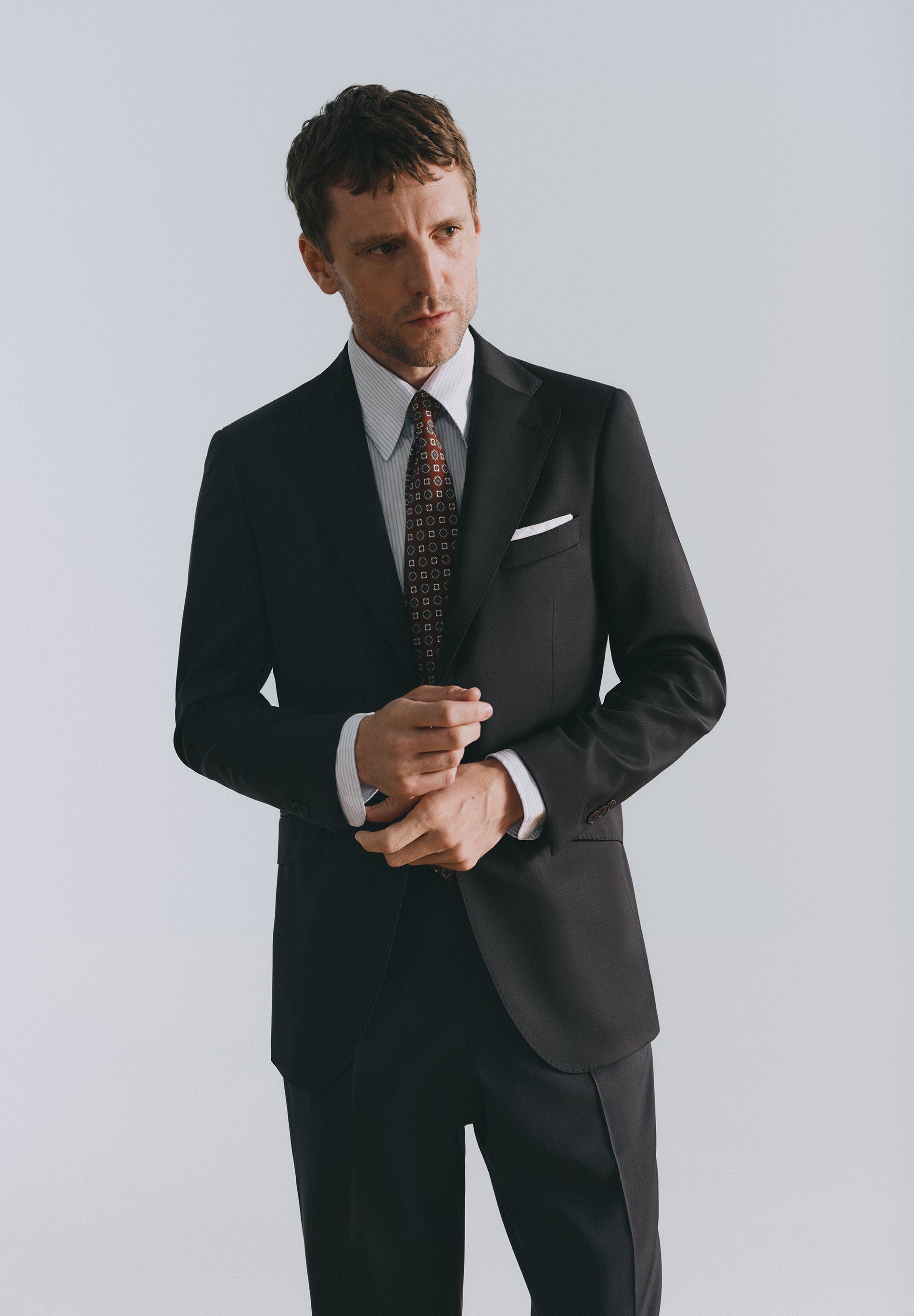 BLAZER DE FATO DE LÃ FRIA MARZOTTO