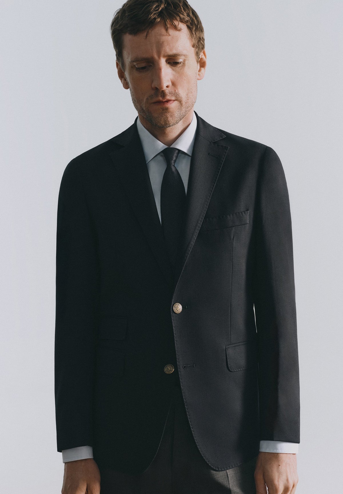 BLAZER DE LÃ COM BOLSOS