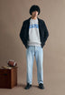 SWEATSHIRT PADRÃO VARSITY