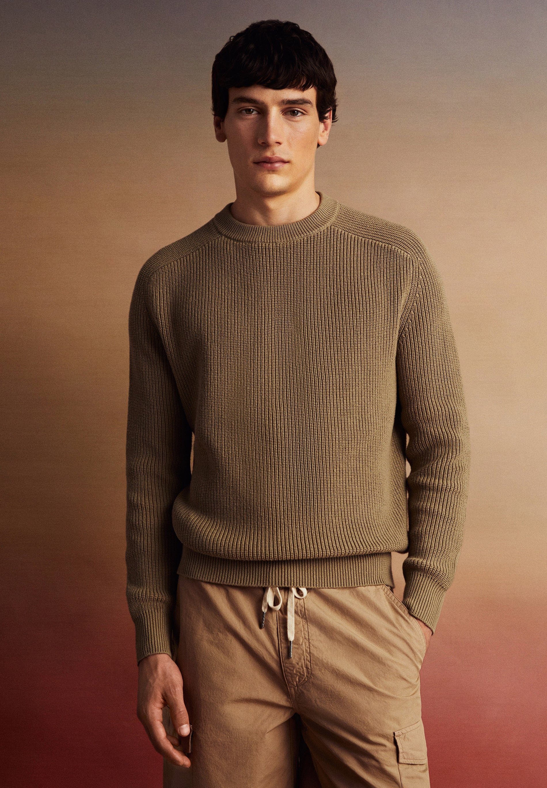 SWEATER EM PONTO PÉROLA