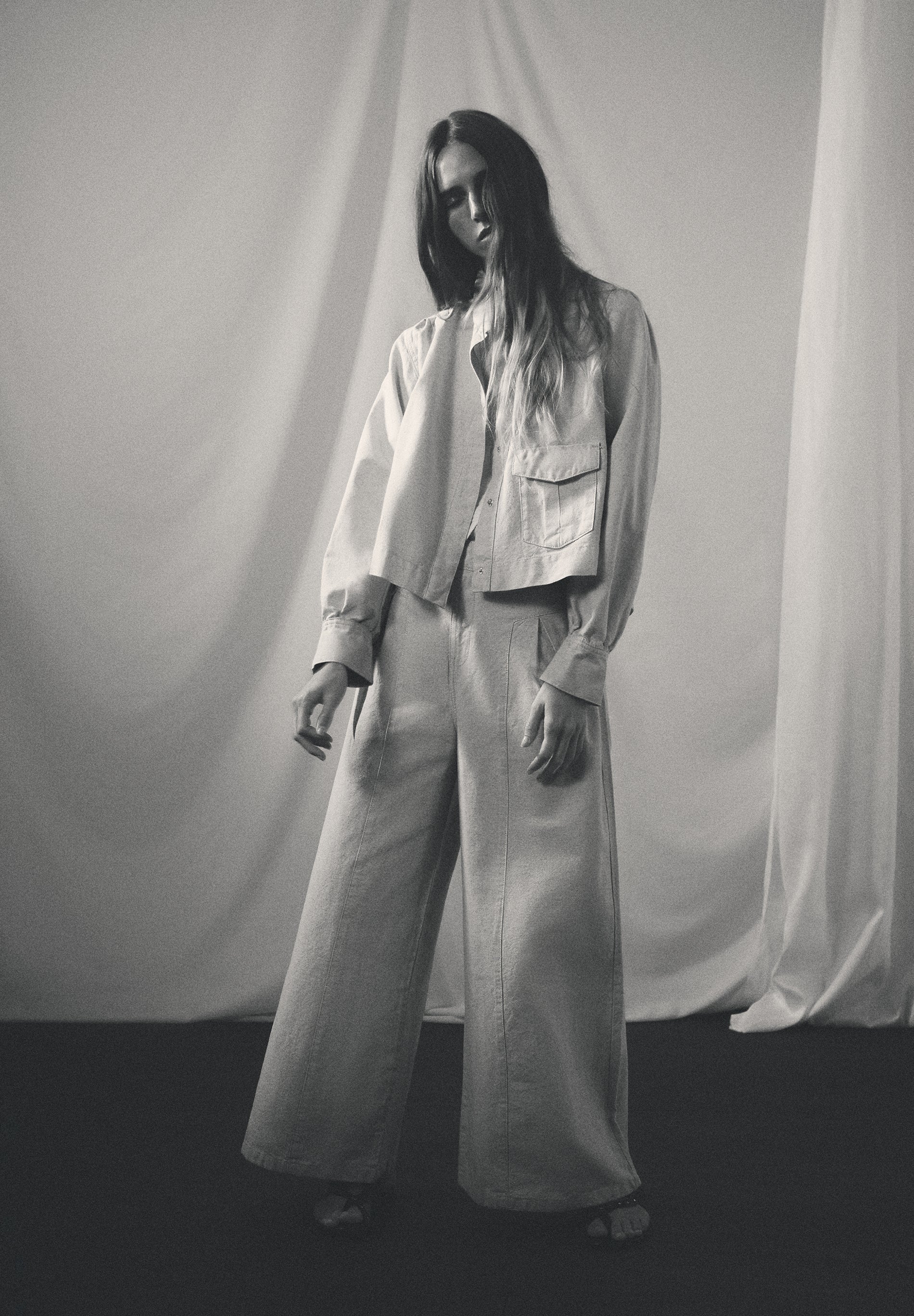 CALÇAS RÚSTICAS WIDE LEG