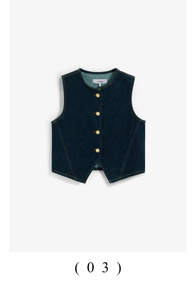SCJAPAN DENIM VEST