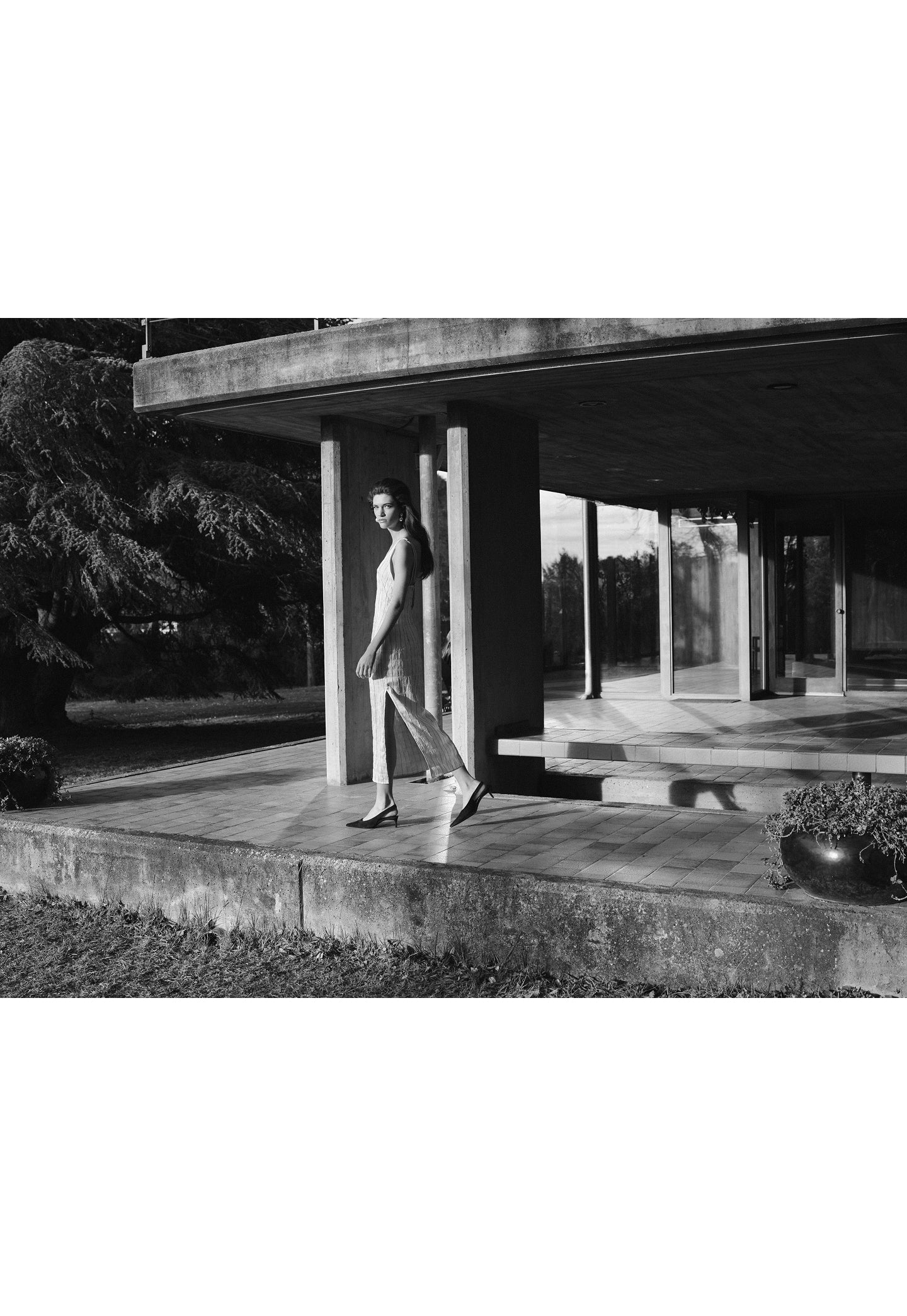 VESTIDO MIDI TEXTURA