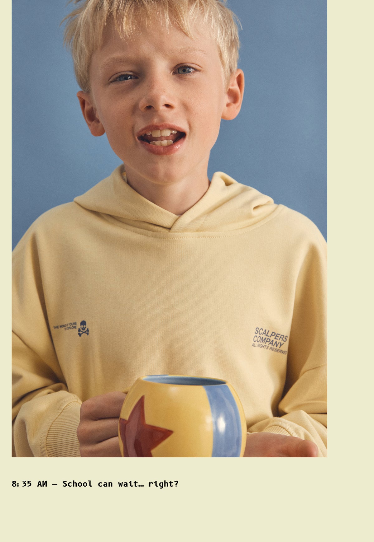 SWEATSHIRT BOXY COM LOGÓTIPO ATRÁS