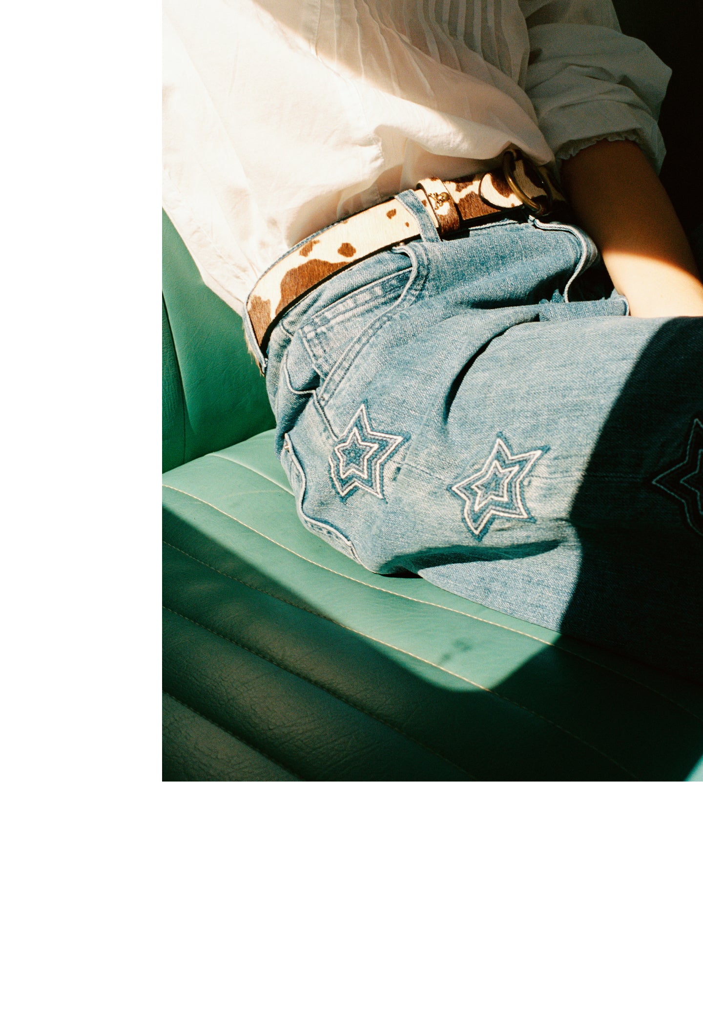 SCWIDE EMB LEG JEANS GIRLS